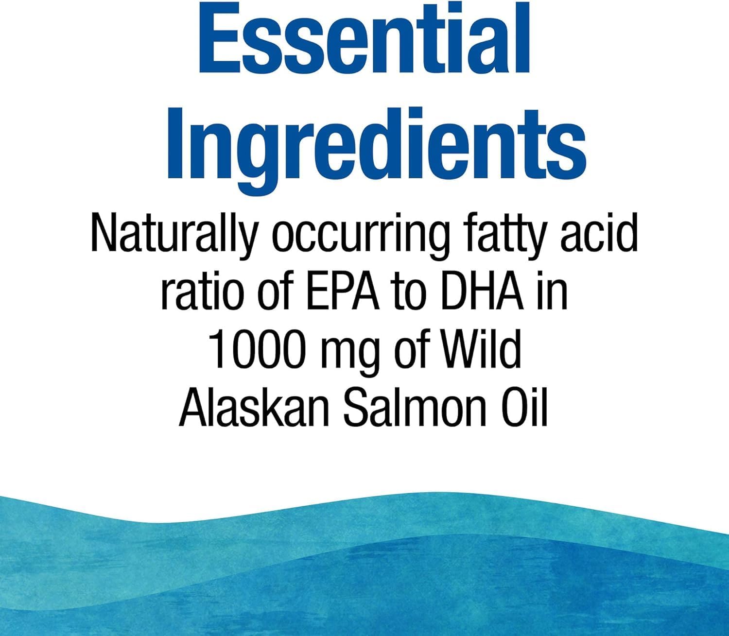 Natural Factors Complete Omega Wild Alaskan Salmon Oil Softgels - 180 Servings of Heart and Brain Health Support with DHA and EPA Omega-3