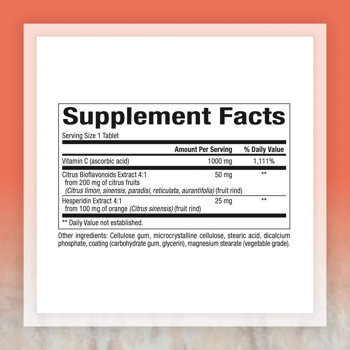 Natural Factors Vitamin C 1000mg Time Release Tablets for Powerful Antioxidant Protection - 90 Count