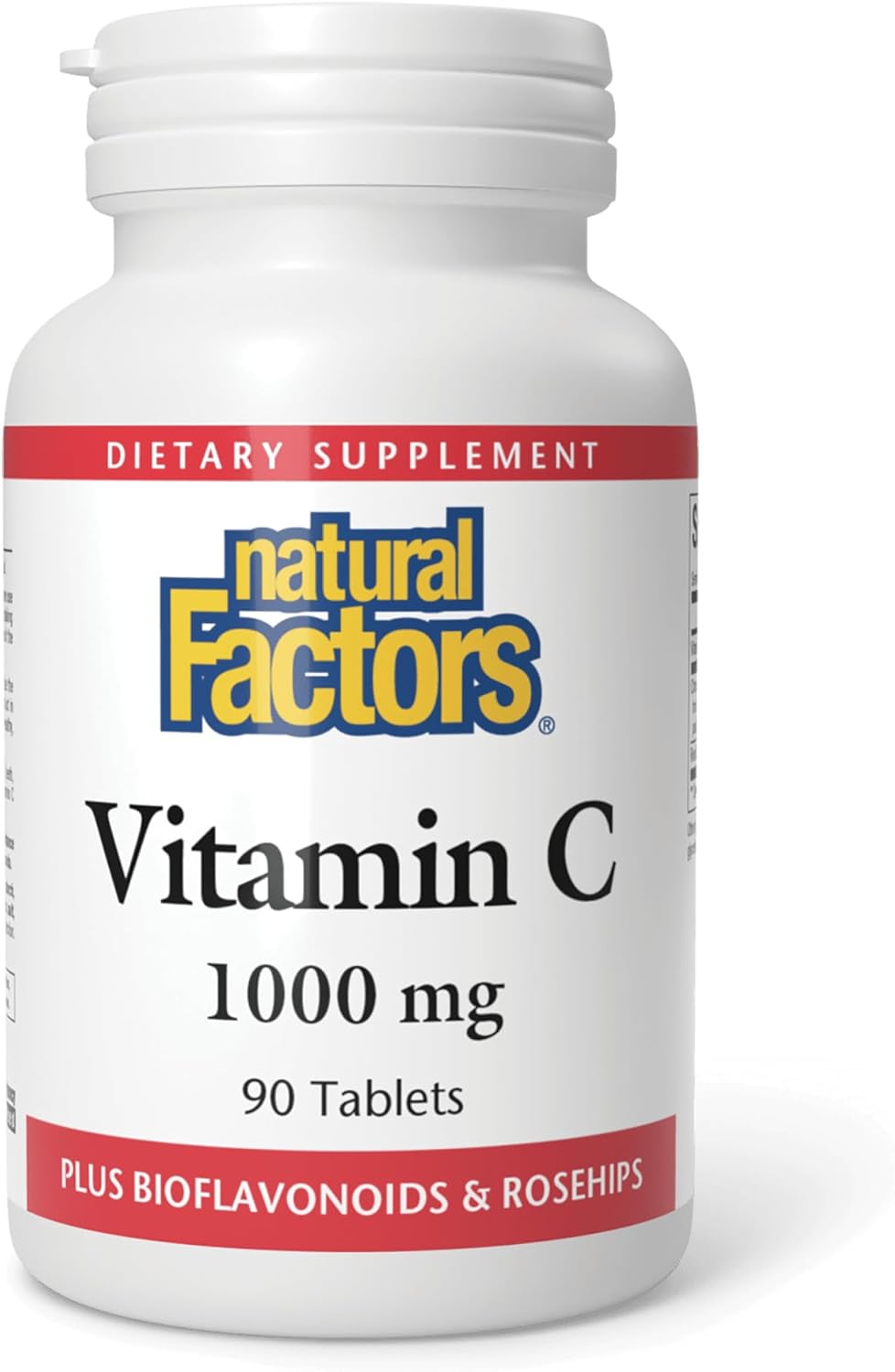 Natural Factors Vitamin C 1000mg with Bioflavonoids and Rosehips - 90 Tablets