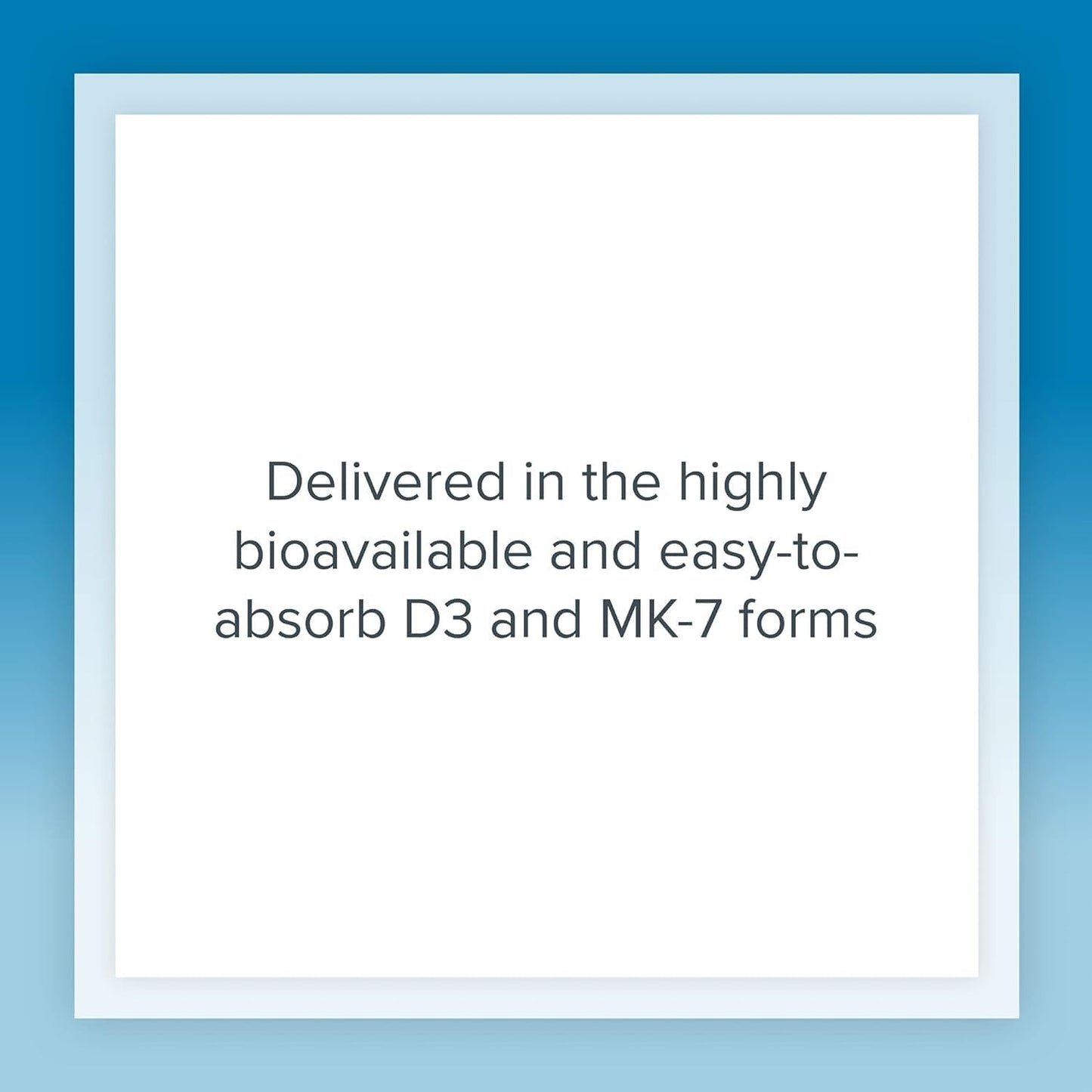 Natural Factors Vitamin D3 & K2 1000 IU + 120 mcg Softgels for Bone & Vascular Health - 60 Count