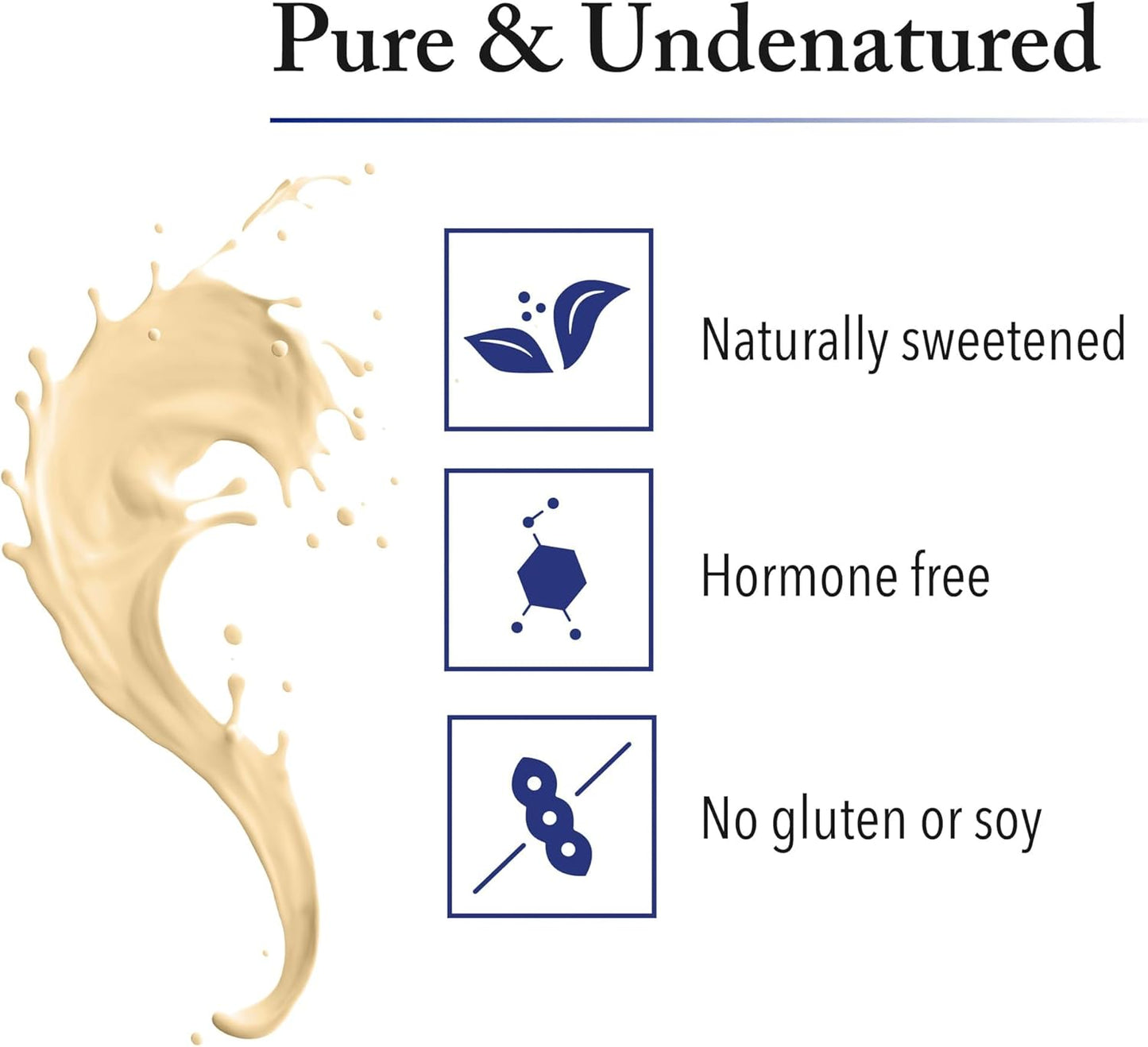 Natural Factors Whey Factors: Grass Fed Whey Protein Concentrate for Muscle Development and Immune Health - French Vanilla, 2 lb