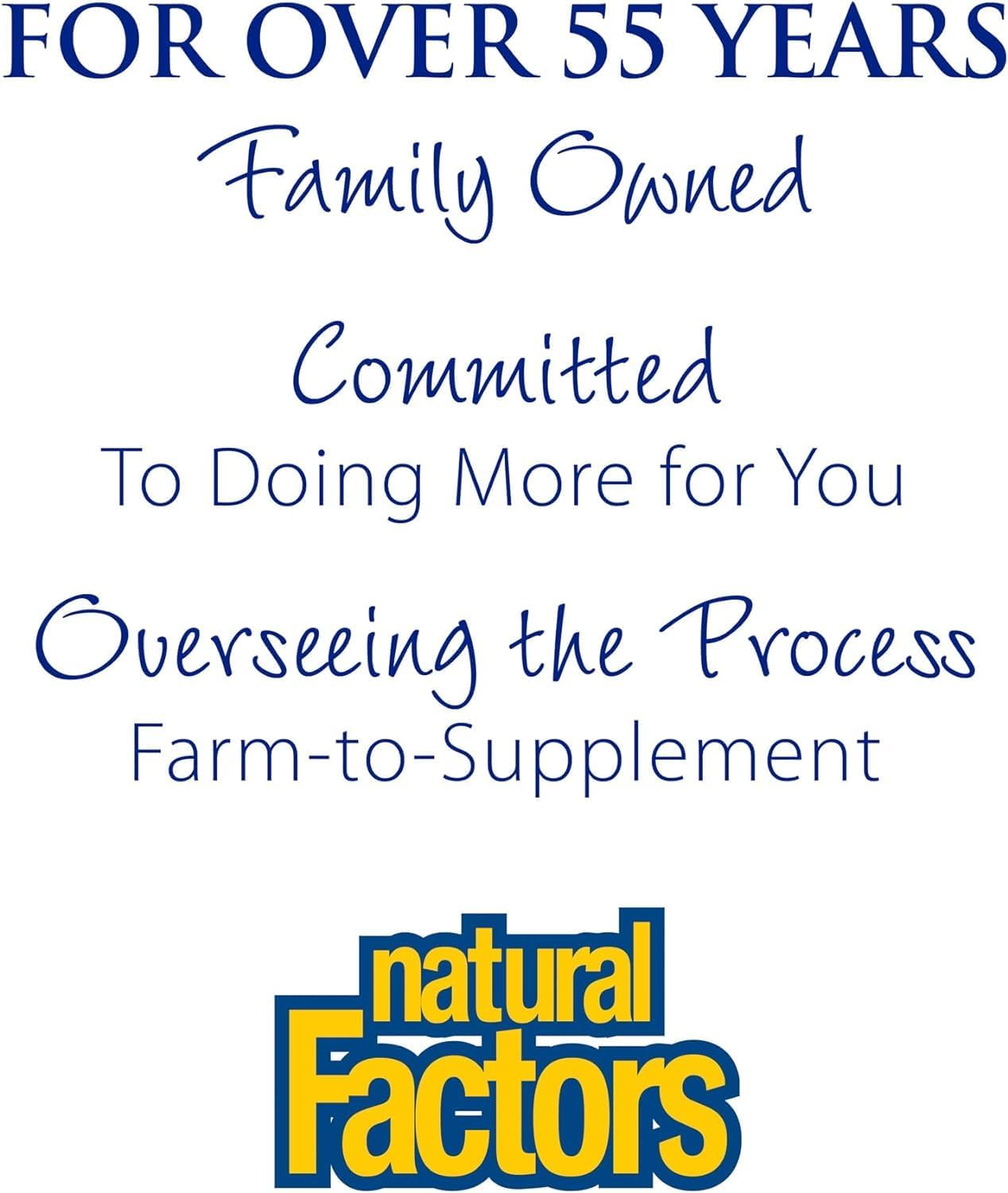 Natural Factors Whey Factors: Grass Fed Whey Protein Concentrate for Muscle Development and Immune Health - French Vanilla, 2 lb