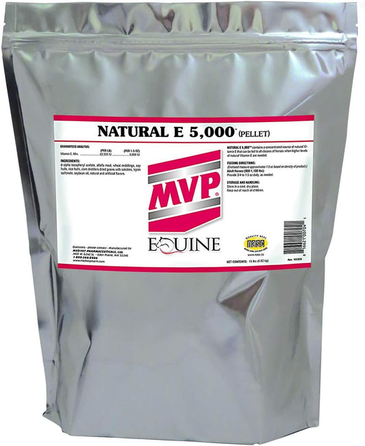 Natural Form of Vitamin E for Horses | MVP E 5,000 (15 lb) | Enhanced Bioavailability