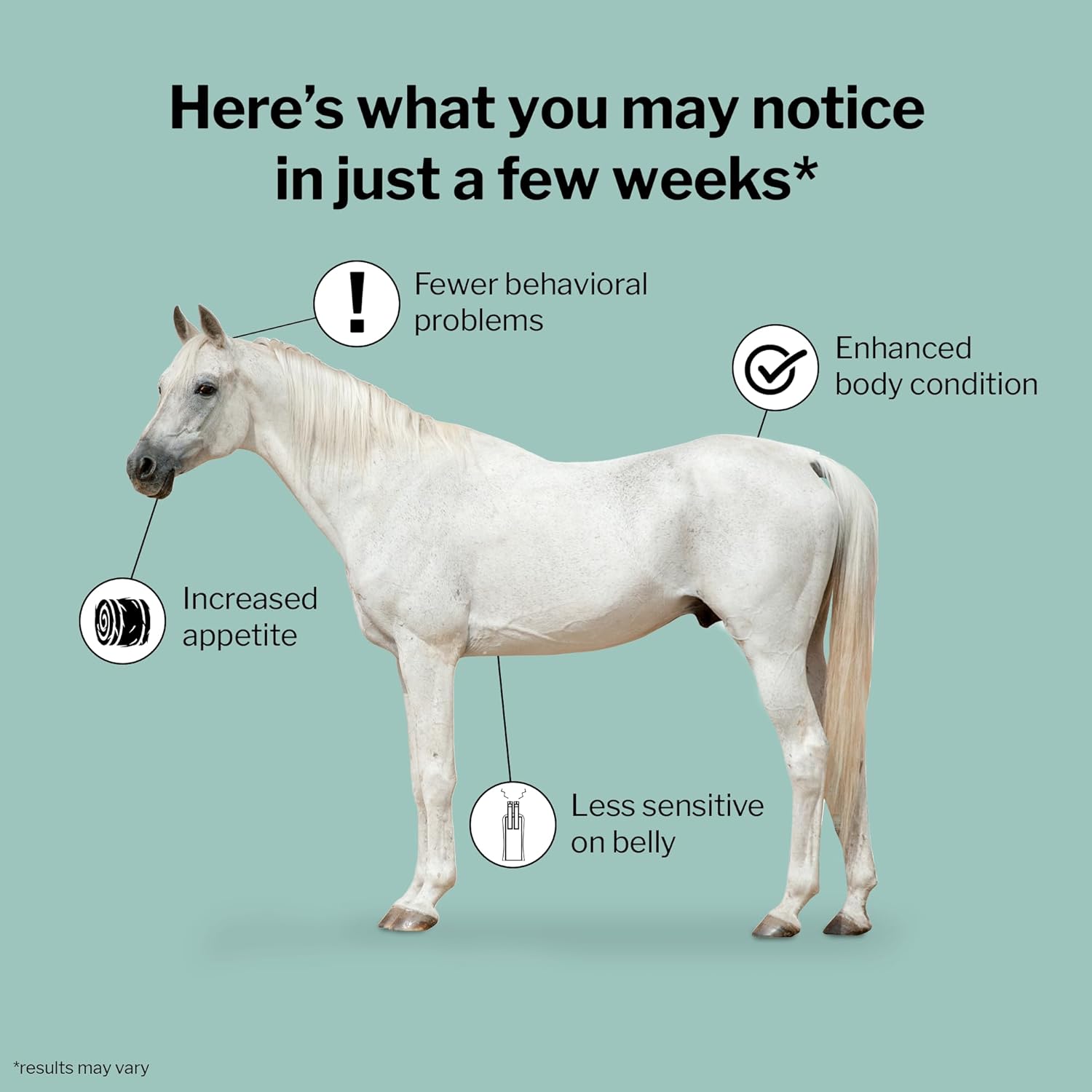 Natural Gut Support Equine Supplement for Horses at Risk of Ulcers - 7.5lb Bag Formula 707 ULZERless