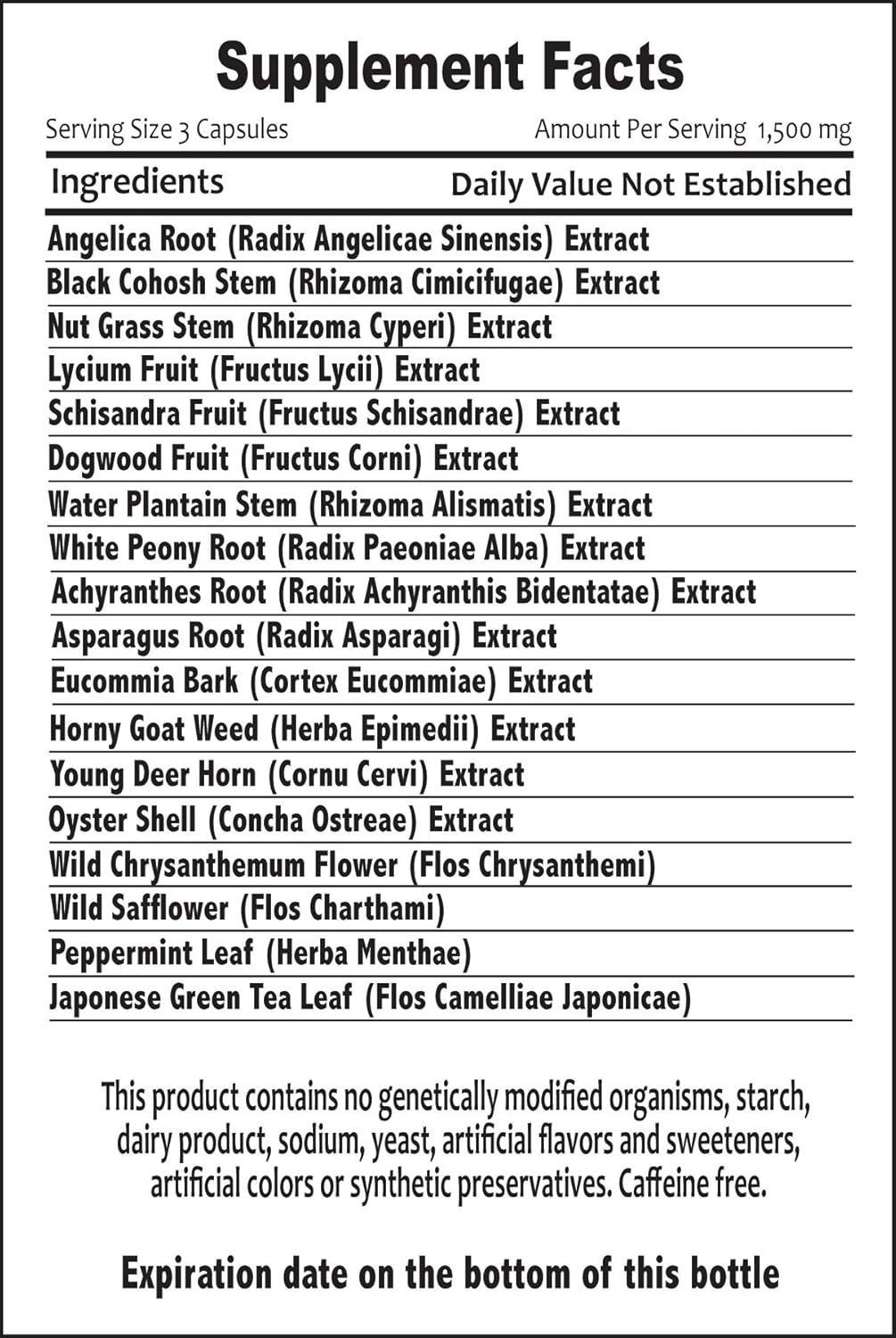 Natural Herbal Supplement for Women - PMS Relief, Hormone Balance, Menopause Support & Energy Boost