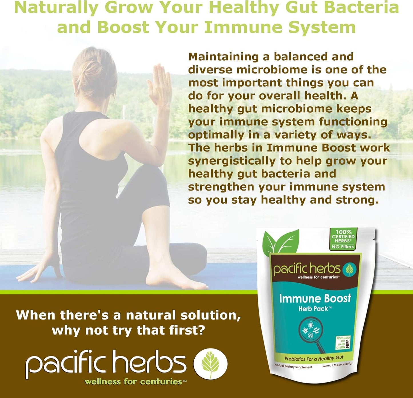 Natural Immune Boosting Herb Extract from Pacific Herbs