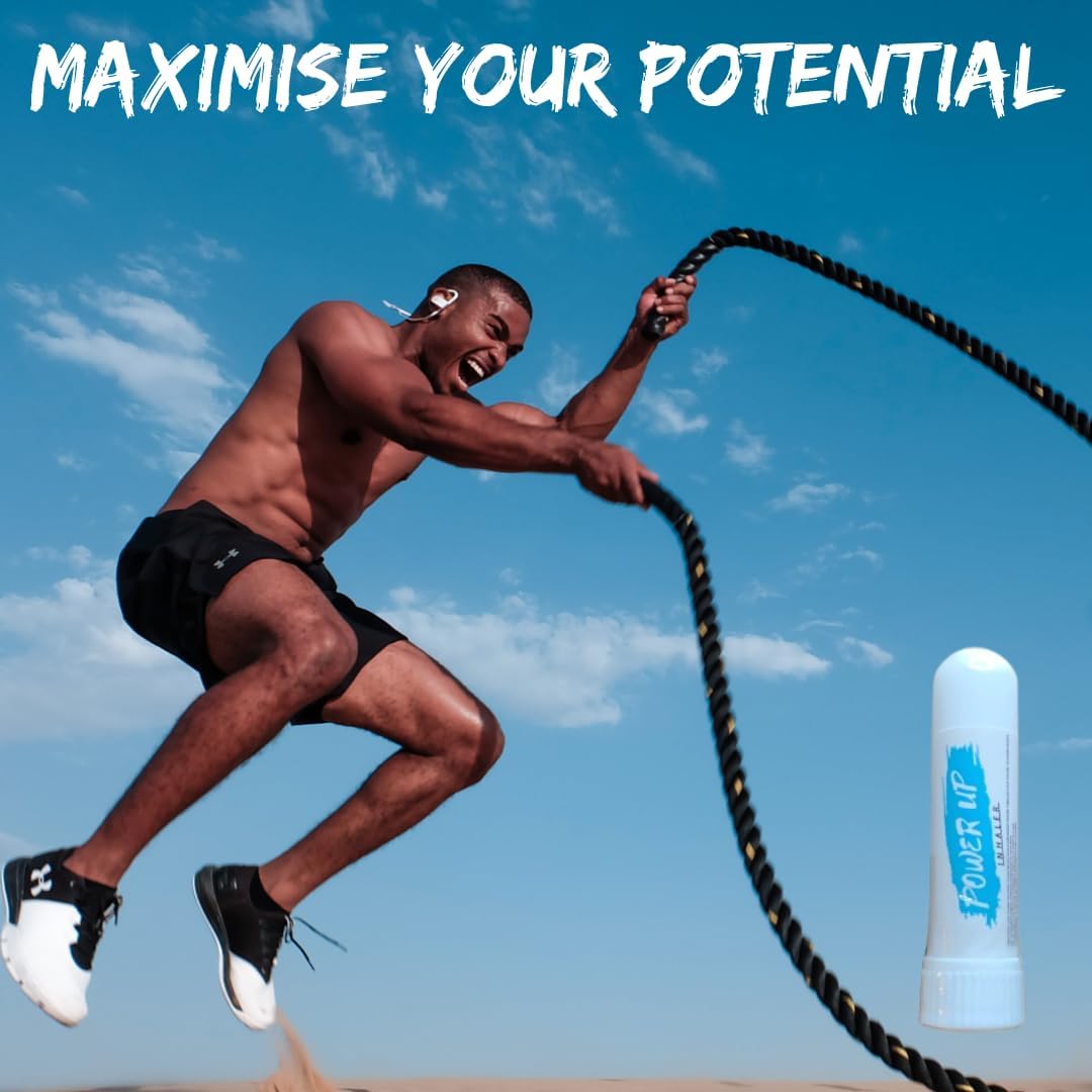 Natural Inhaler for Enhanced Sports Performance with Essential Oils - Boost Energy, Stamina, and Focus during Workouts