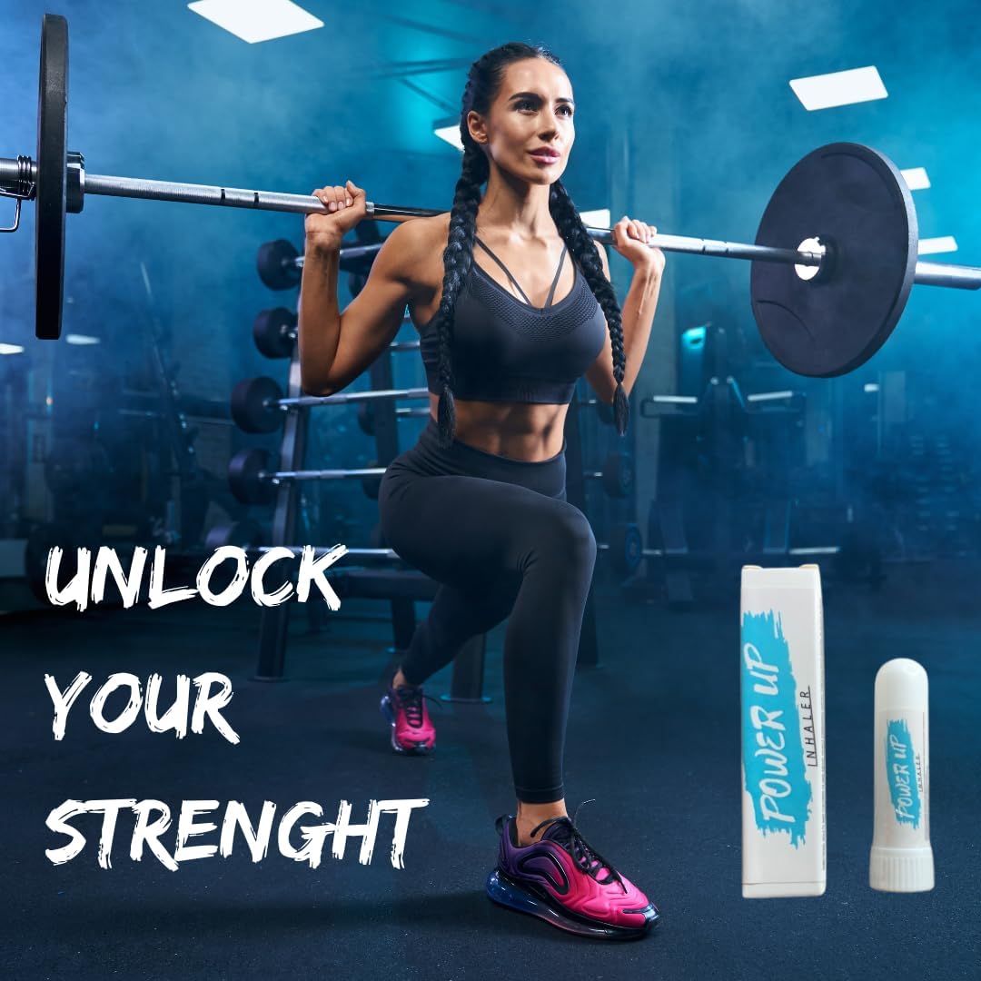 Natural Inhaler for Enhanced Sports Performance with Essential Oils - Boost Energy, Stamina, and Focus during Workouts