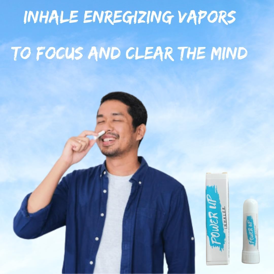 Natural Inhaler for Enhanced Sports Performance with Essential Oils - Boost Energy, Stamina, and Focus during Workouts