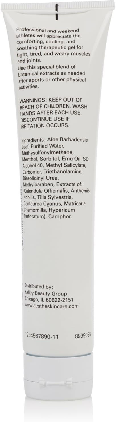 Natural Joint & Muscle Recovery Gel with MSM & Emu Oil - Aloe Vera Formula for Muscles, Joints, Strains - Therapeutic 7 oz Gel for Wellness