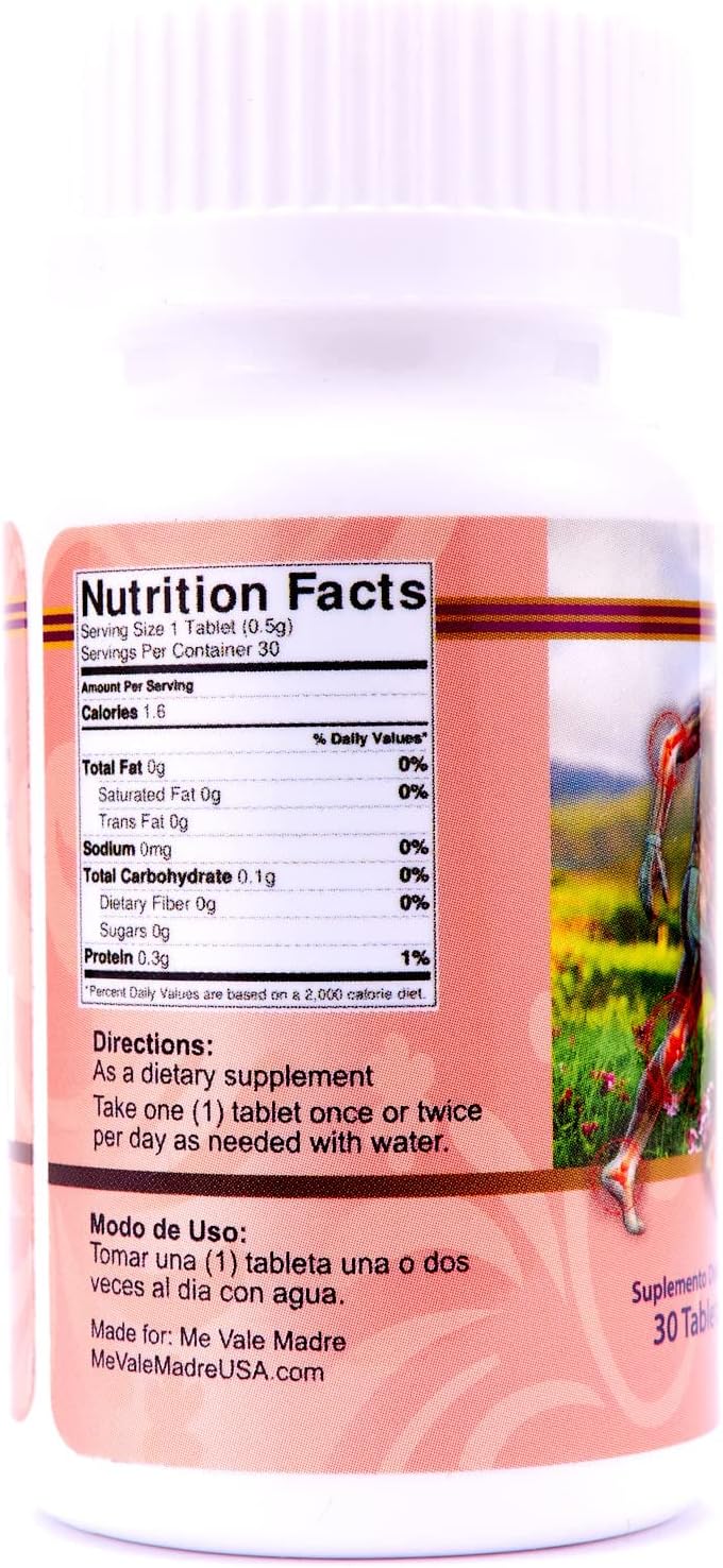 Natural Joint & Muscle Wellness Supplement with Hyaluronic Acid - 60 Capsules