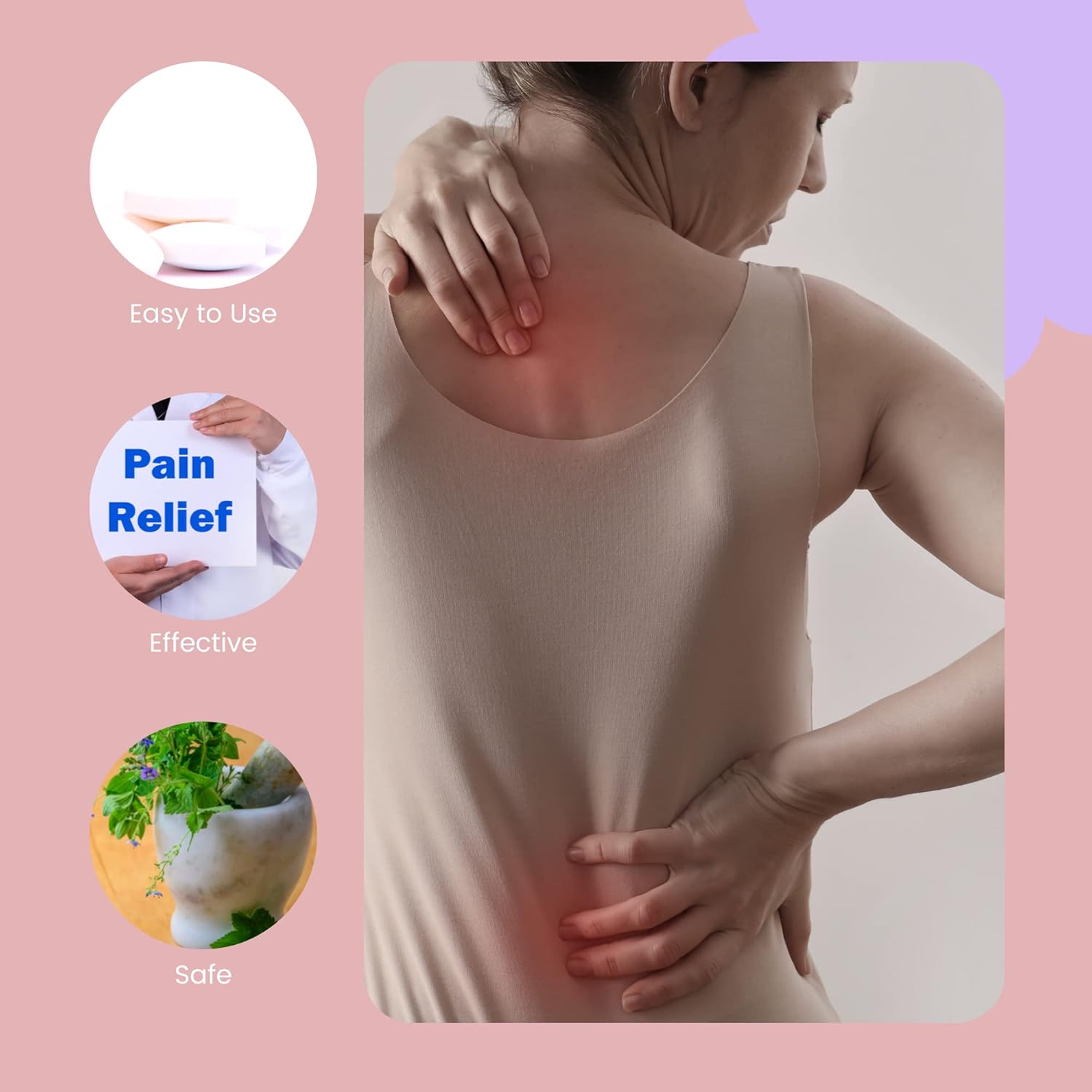 Natural Joint & Muscle Wellness Supplement with Hyaluronic Acid - 60 Capsules