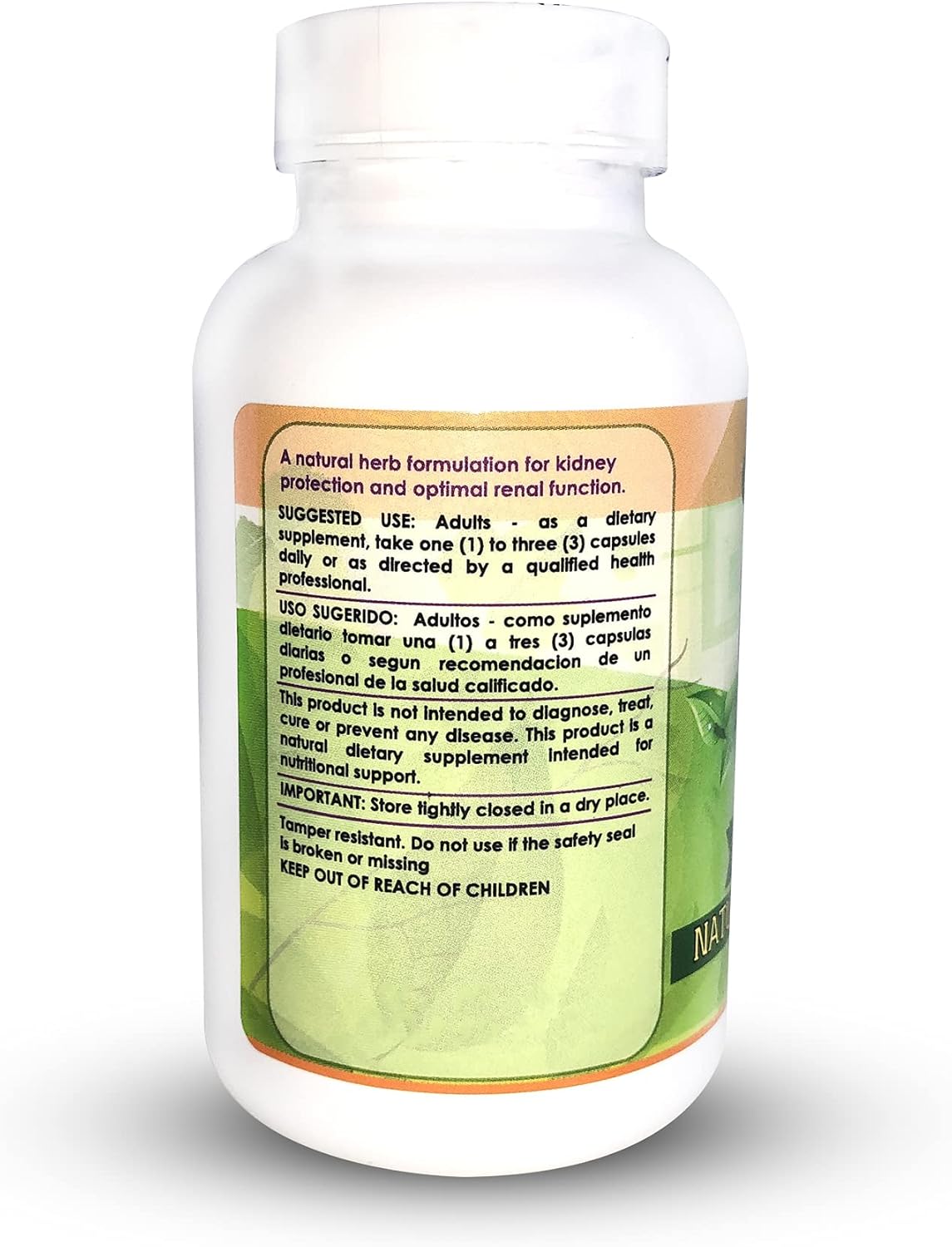 Natural Kidney Protector Capsules - Supports Renal Function, Diuretic & Diaphoretic Formula - Blood Purifying Supplement - 90 Count