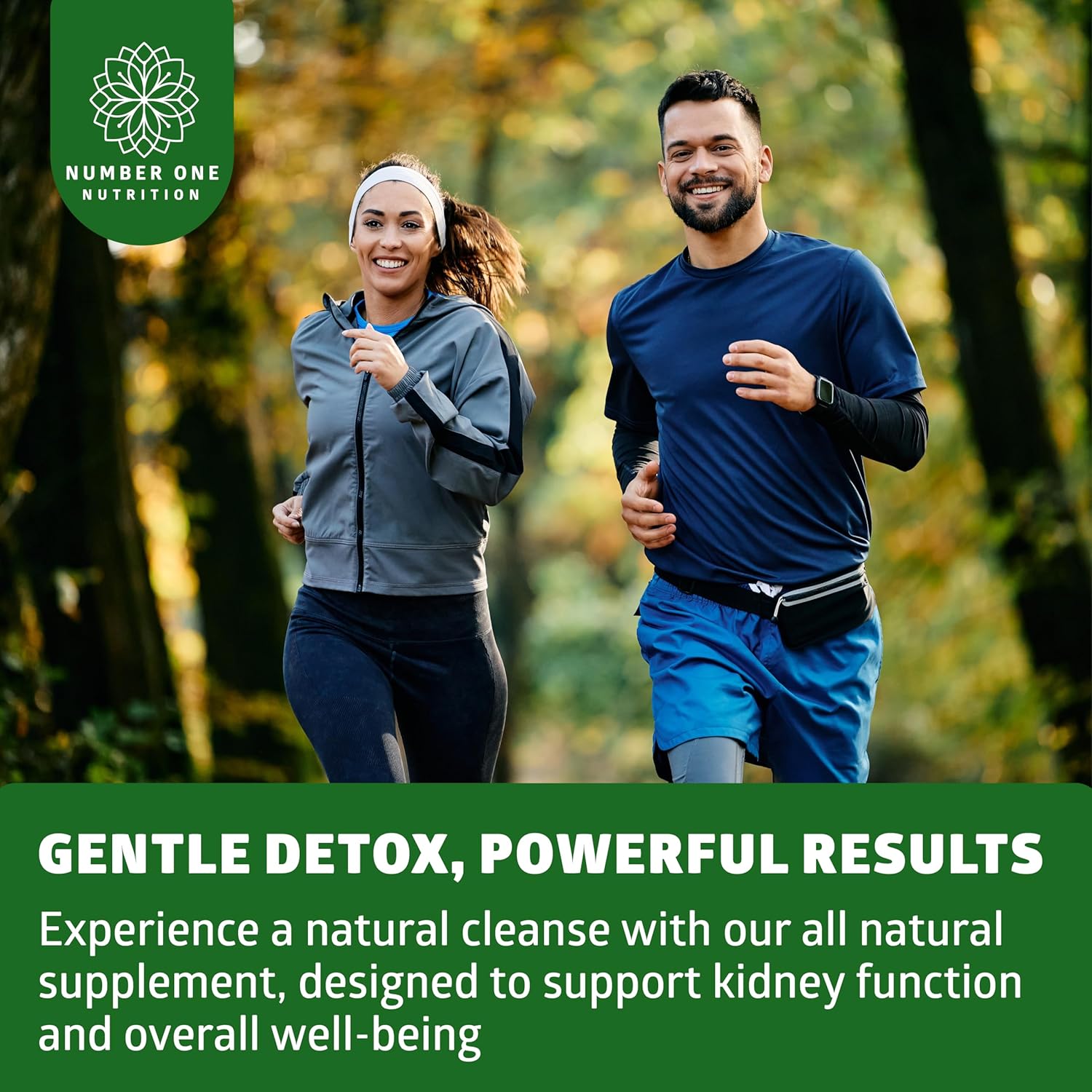 Natural Kidney Support Supplement with 21 Potent Herbs for Urinary Health - 60 Veg Capsules.