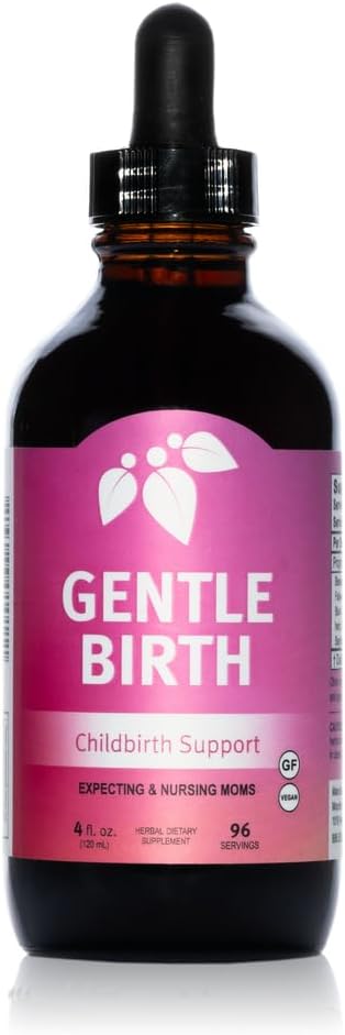 Natural Labor Preparation: Mountain Meadow Herbs Gentle Birth - 4oz Liquid Extract