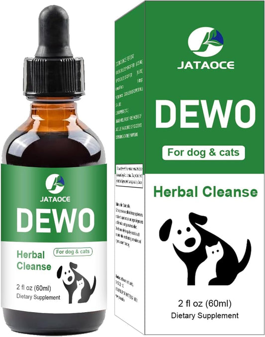 Natural Liquid Herbal Treatment for Cats & Dogs | Broad Spectrum Intestinal Defense & Digestive Cleanse | Boosts Immune System, Removes Toxins & Parasites