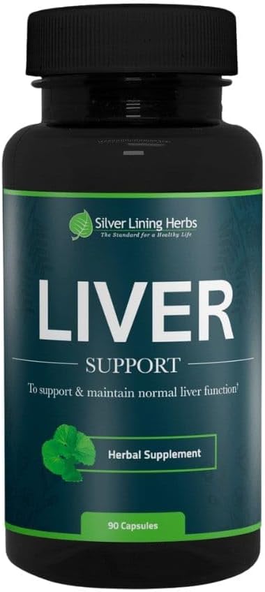 Natural Liver Care Supplement - Supports Liver Health, Immune System, and Allergies - 90 Capsules by Silver Lining Herbs