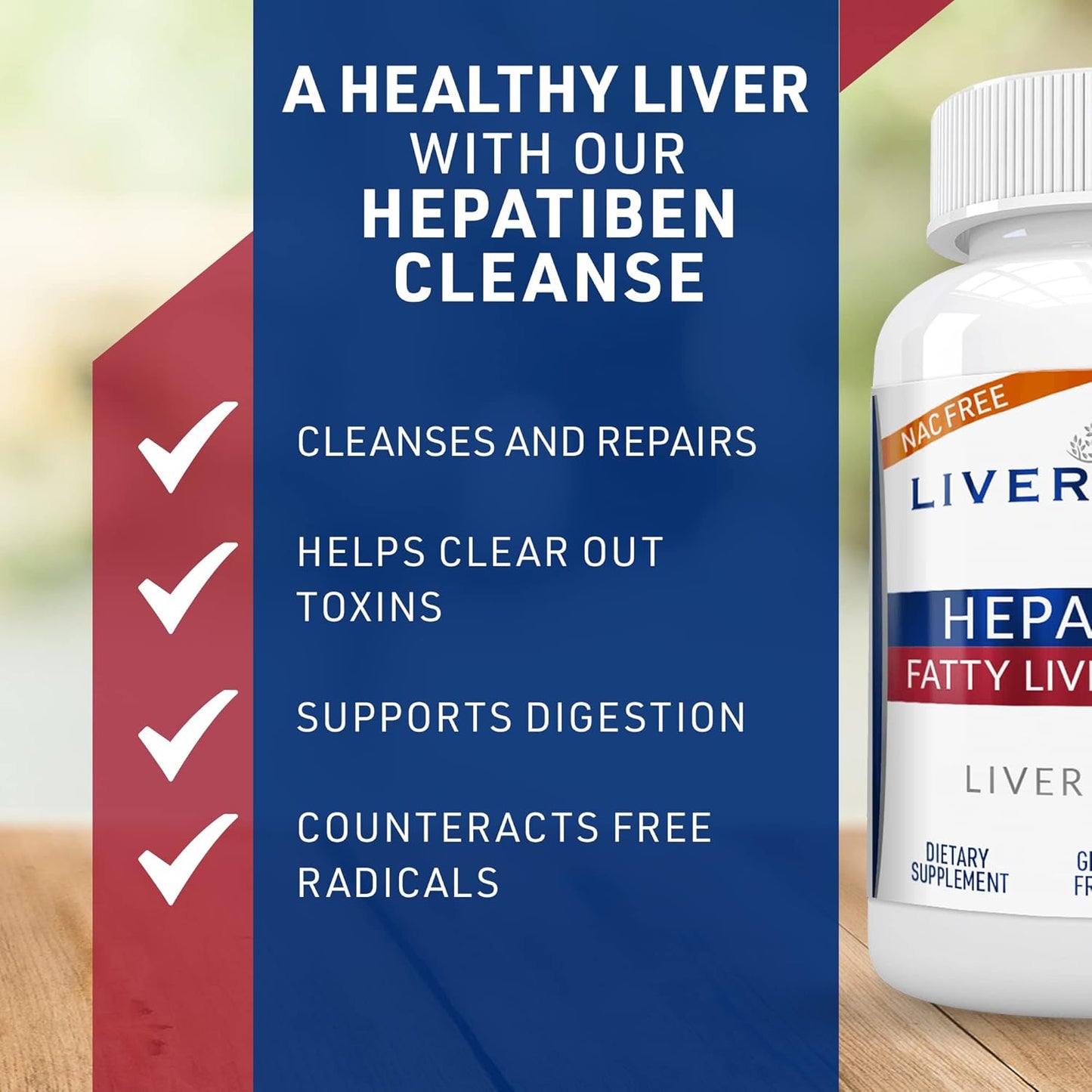 Natural Liver Detox Cleanse Supplement with Milk Thistle & Turmeric - Non-GMO, 60 Vegetarian Capsules for Digestive Repair & Regeneration