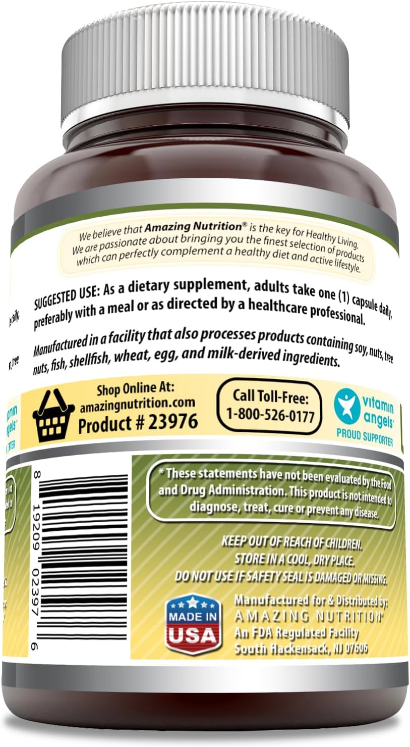 Natural Liver Support Supplement with Milk Thistle & Herbal Blend - 120 Capsules