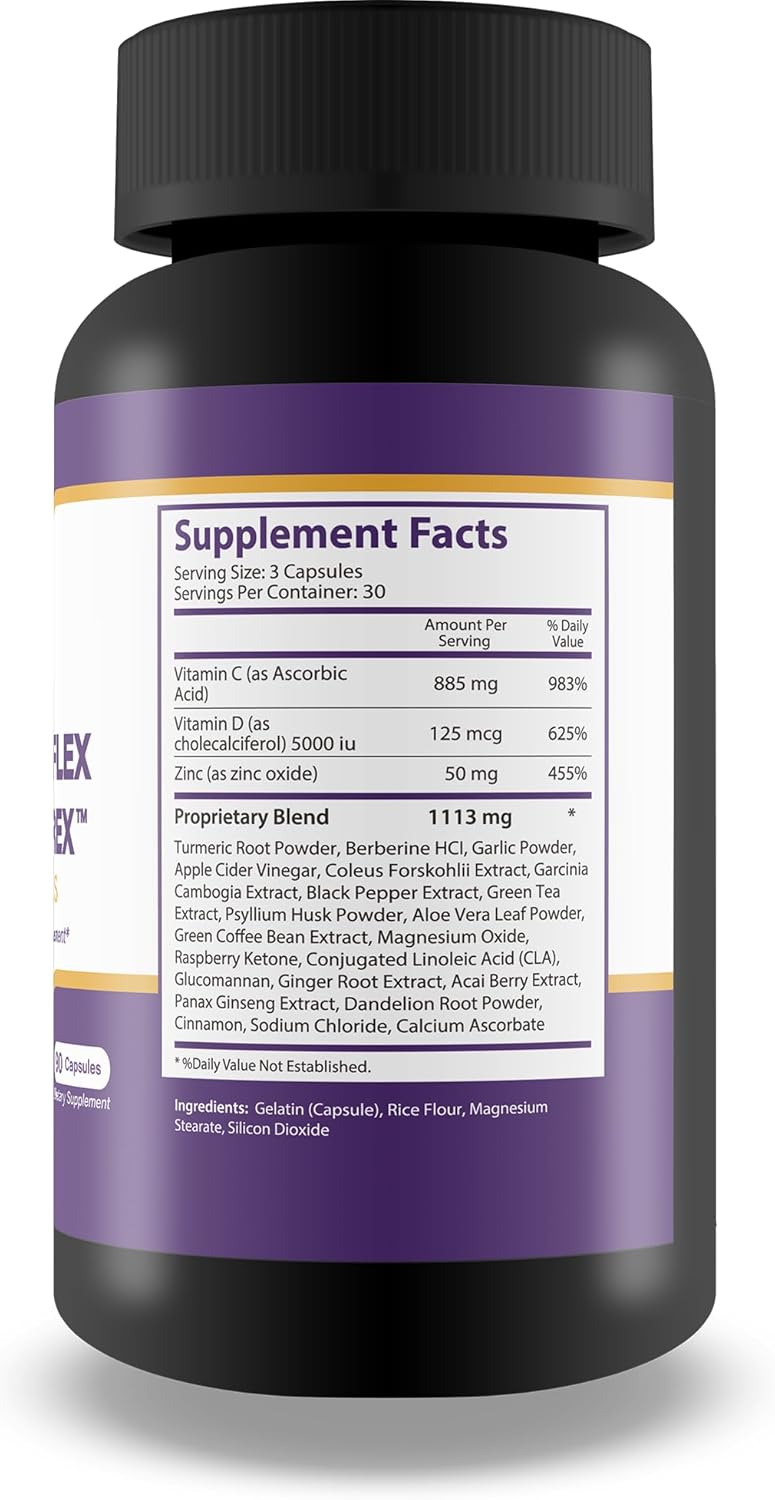 Natural Lumbar Flex Supplement for Lower Back Support - Back Pain Relief Pills - Back Stiffness and Ache Relief - True You Health Balmorex Pro Plus