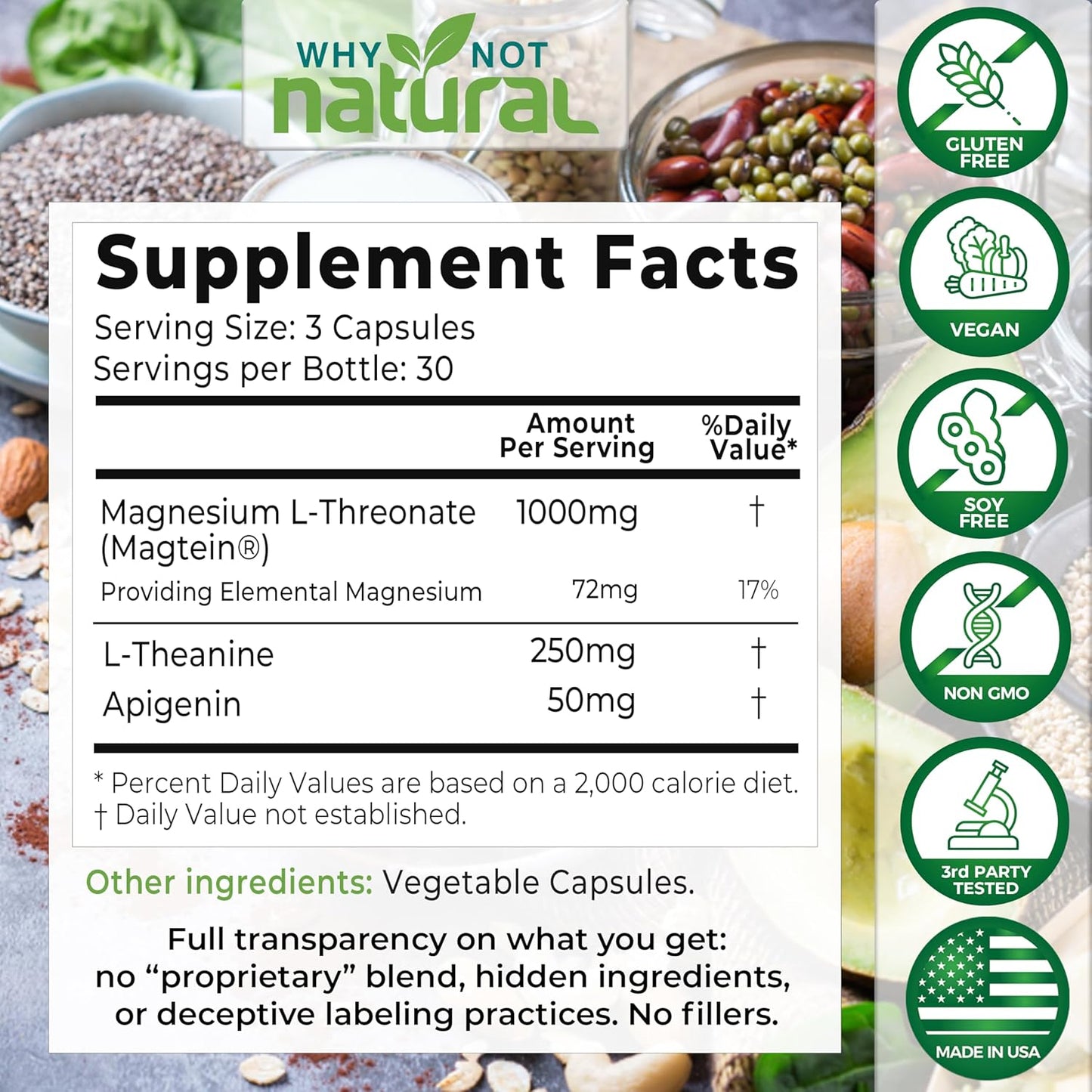 Natural Magnesium Glycinate and L-Threonate Complex - A Better Choice