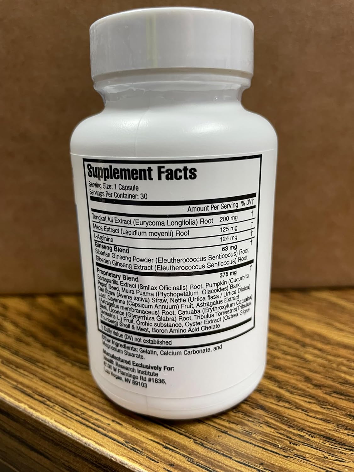 Natural Male Performance Boost - Viritenz Male Enhancement - 1 Bottle