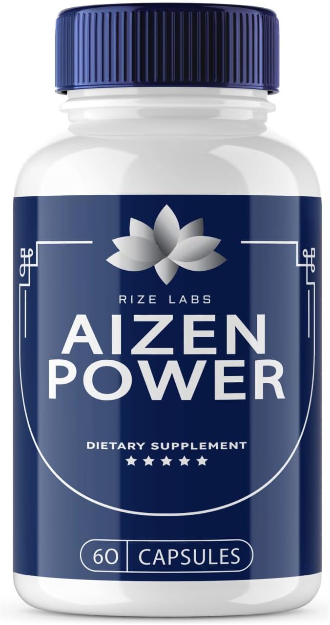 Natural Male Performance Booster: rize labs Aizen Power Supplement (60 Capsules)