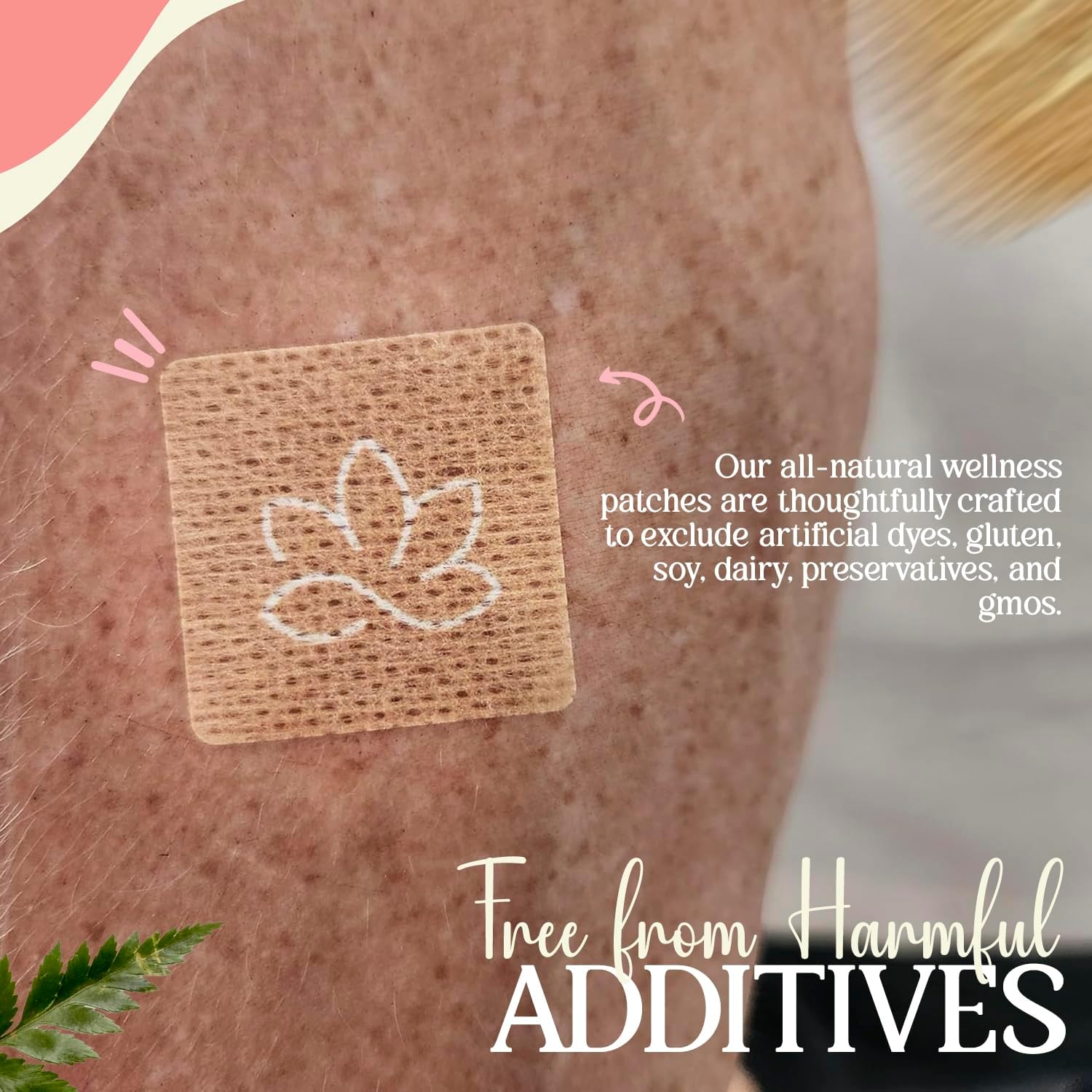 Natural Menopause Relief Herbal Patches - Hormone Balance Support for Women | 30 Day Supply