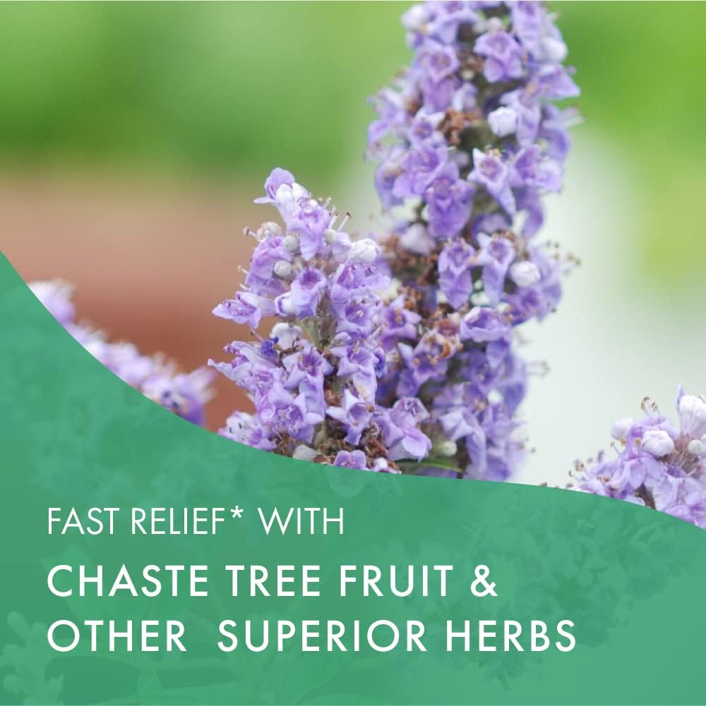 Natural Menopause Relief Supplement for Women - Promotes Hormone Balance, Reduces Hot Flashes, Mood Swings & Night Sweats - 120 Capsules by Pure Essence Labs