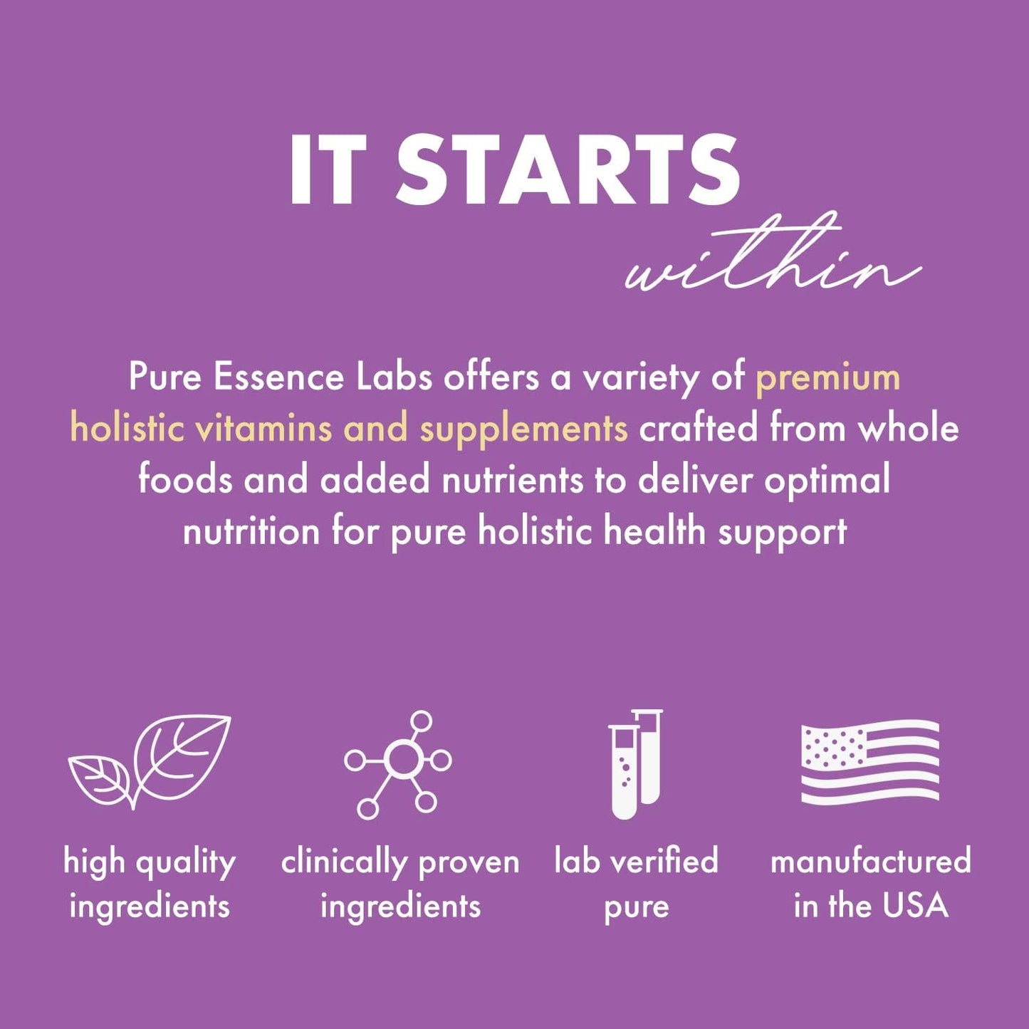 Natural Menopause Relief Supplement for Women - Promotes Hormone Balance, Reduces Hot Flashes, Mood Swings & Night Sweats - 120 Capsules by Pure Essence Labs