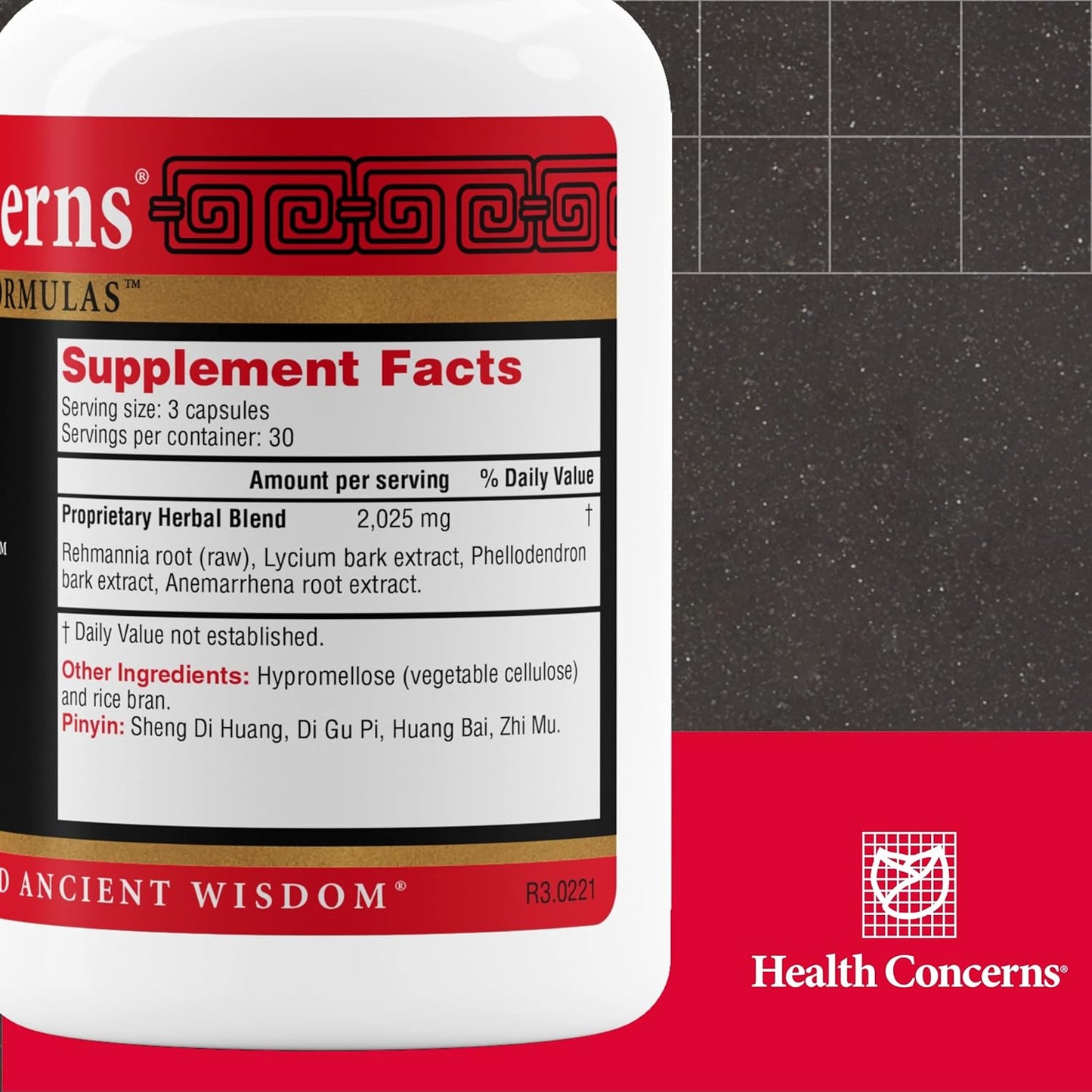 Natural Menopause Relief & Women's Health Supplement - Health Concerns Great Yin - 90 Capsules