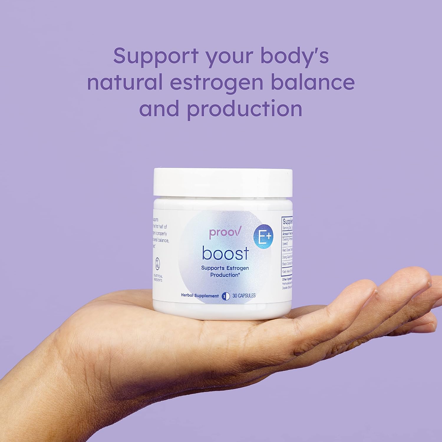 Natural Menopause Support Supplement with Evening Primrose Oil, Red Clover, Dong Quai, and Black Cohosh - 30 Capsules for Balanced Estrogen Production in Women