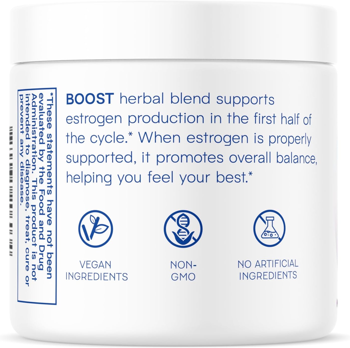 Natural Menopause Support Supplement with Evening Primrose Oil, Red Clover, Dong Quai, and Black Cohosh - 30 Capsules for Balanced Estrogen Production in Women