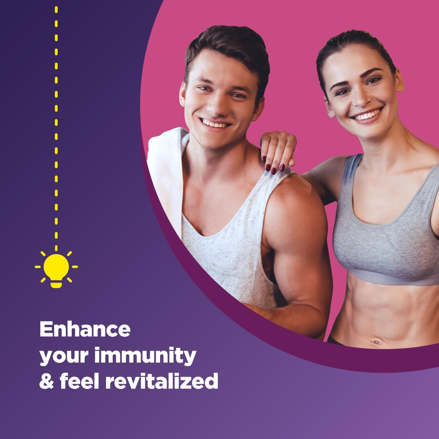 Natural Multivitamin Iron Gummies for Adults - Energy Boost B Complex Vitamins - Gummy Supplement for Mental Clarity and Focus