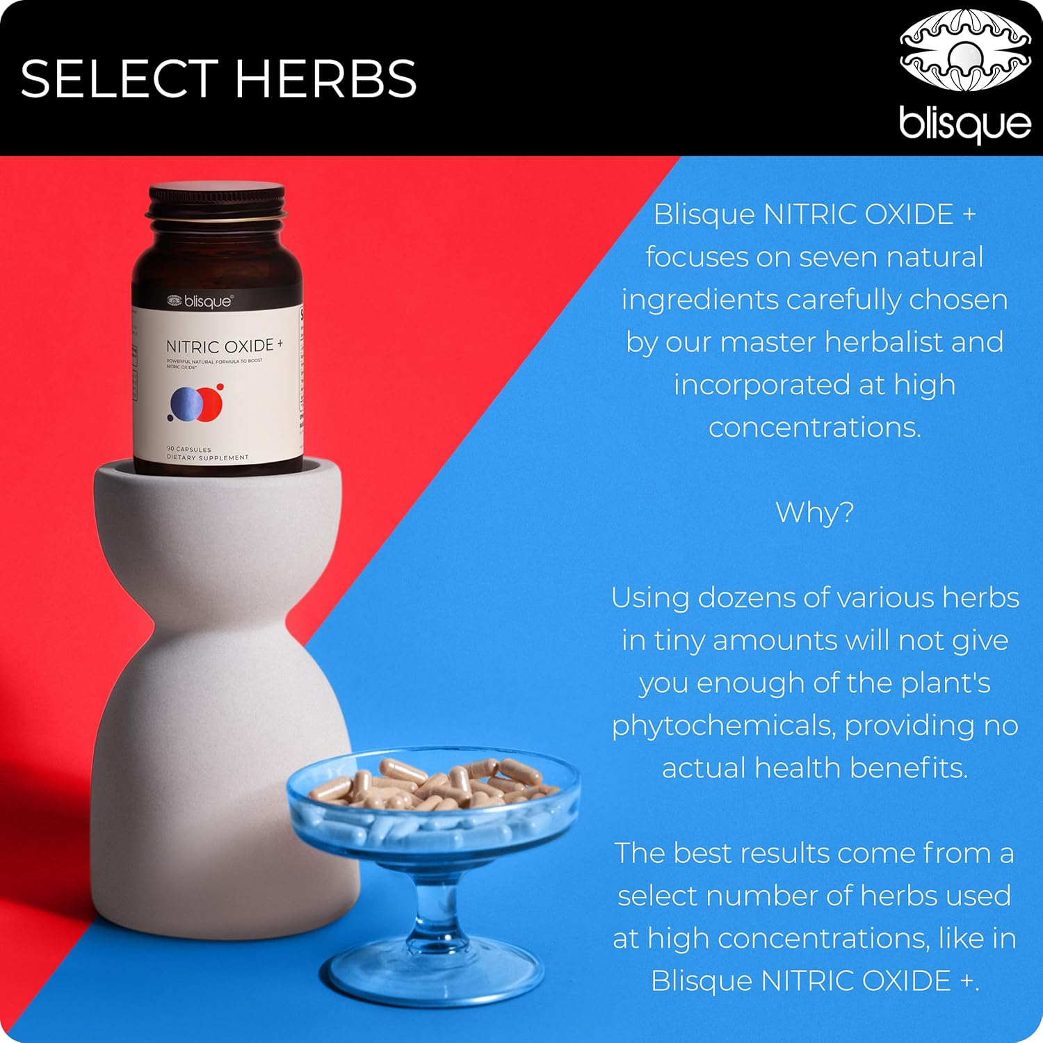 Natural Nitric Oxide Booster Capsules with L-Arginine, Maca Root, and Beet Root for Blood Flow Support | Doctor-Approved Vegan Supplement | 90 Capsules