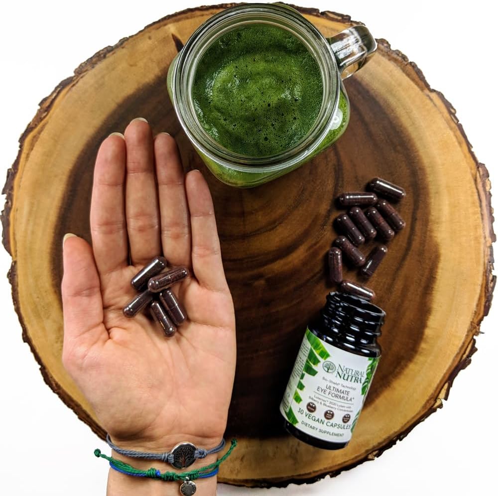 Natural Nutra Bilberry Extract Capsules for Ultimate Eye Health, Supports Day and Night Vision, Enhances Color Perception, Non GMO and Gluten Free Supplement