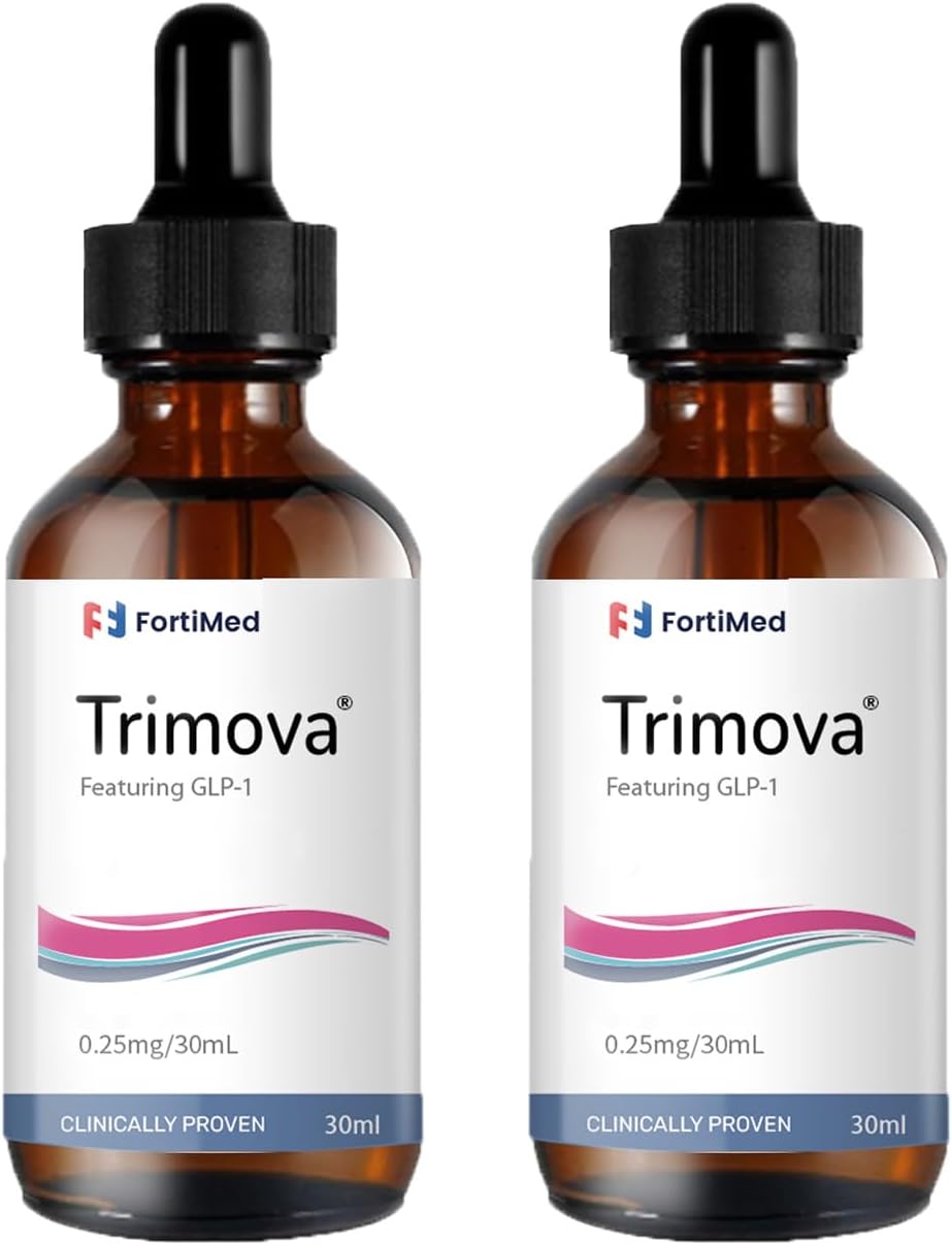 Natural Organic Trimova Drops - 2PCS Set for Men & Women - 30 ml - Healthy Fitness Supplement