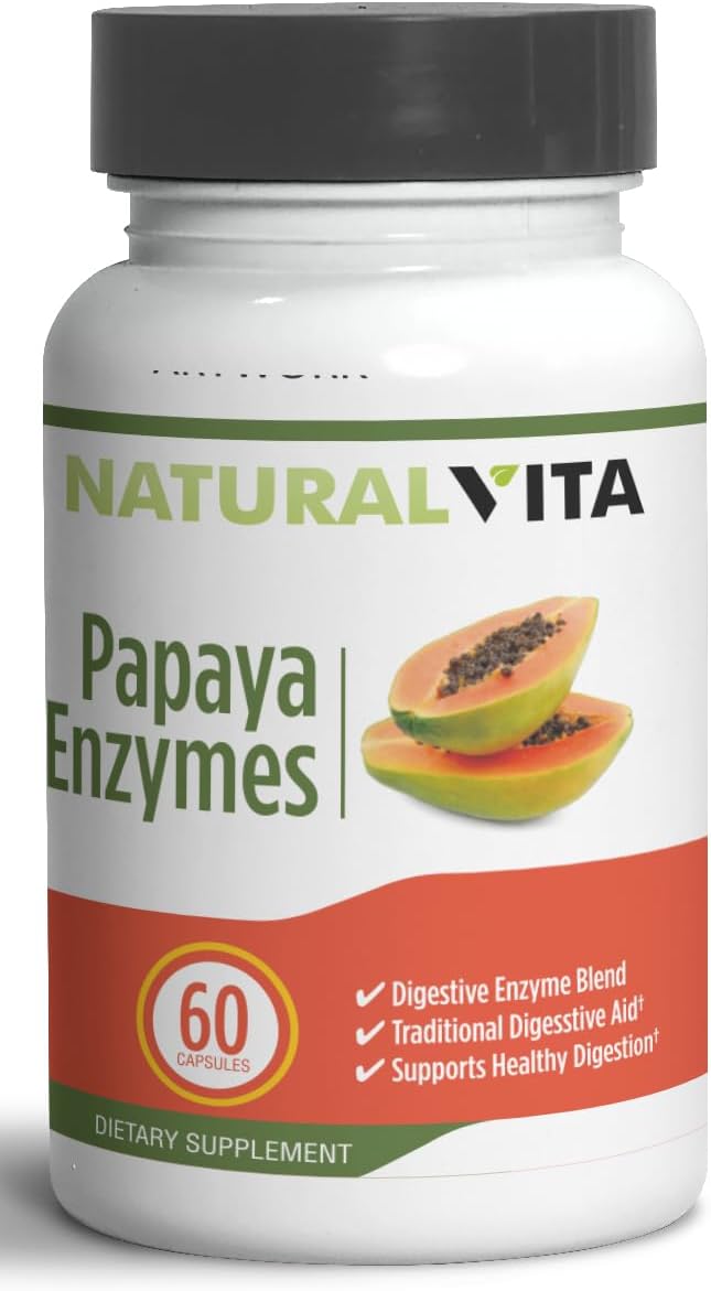 Natural Papaya Enzyme Blend Dietary Supplement for Digestive Harmony and Well-Being