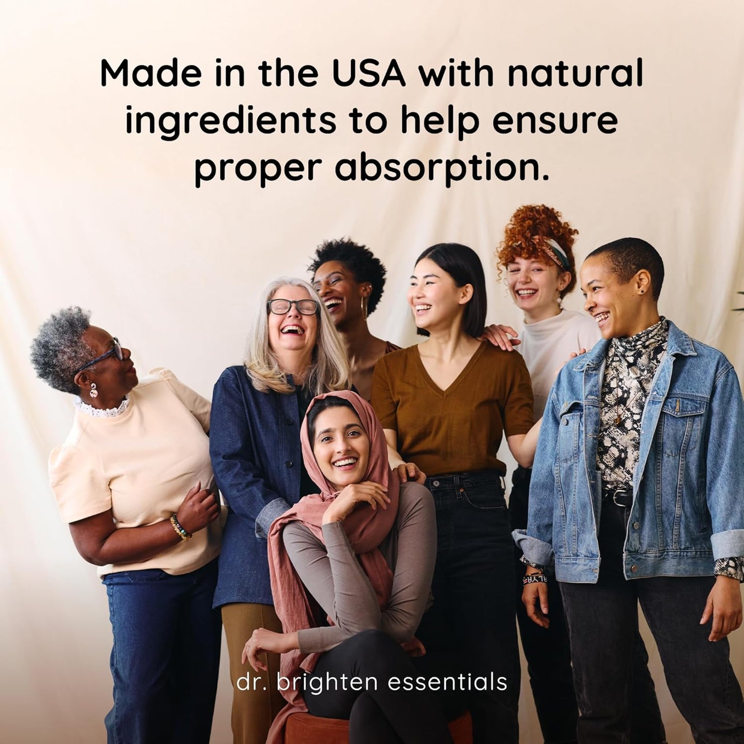 Natural PCOS Support Supplement for Women - Dr. Brighten Saw Palmetto Plus - Promotes Hair Health, Clear Skin, and Hormonal Balance