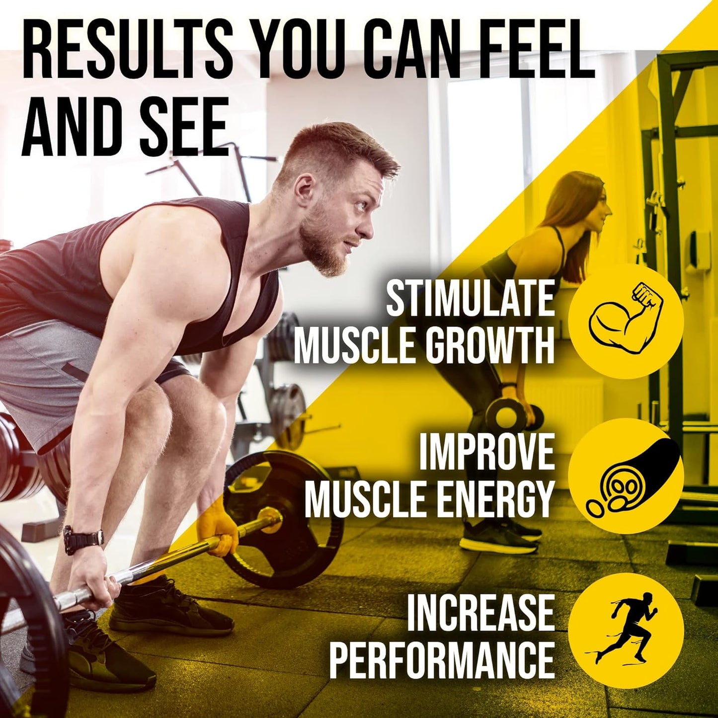 Natural Pre-Workout Powder for Men and Women | No Excuse Pre-Workout Supplement with Creatine Monohydrate | Supports Weight Loss | 30 Servings