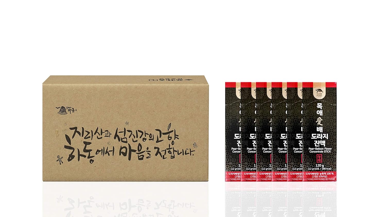 Natural Premium Korean Pear, Ginger, and Balloon Flower Extract Liquid Sticks - Sugar-Free - Health Support for All Ages - 10 Sticks per Box