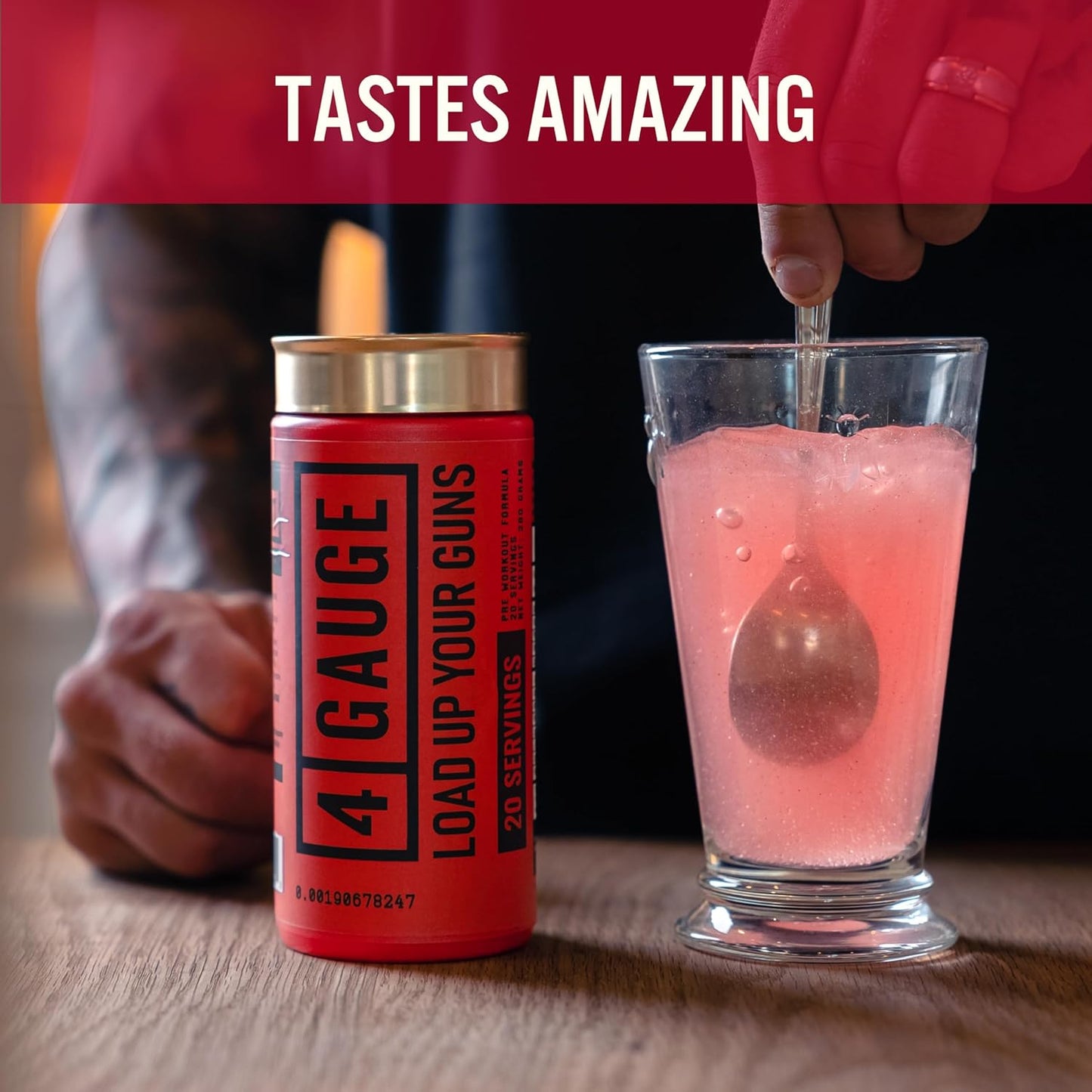 Natural Preworkout Supplement for Energy & Focus | 30 Servings | Nitric Oxide Boost | L-Citrulline, L-Carnitine, Creatine | No Jitters | Frozen Lemonade Flavor