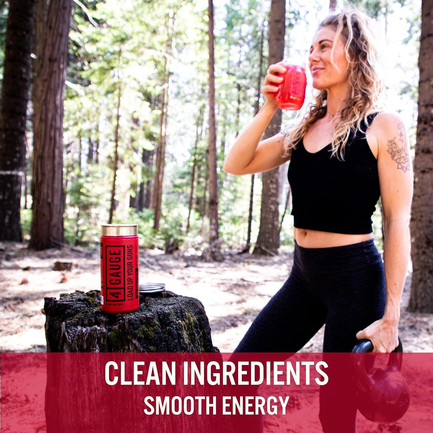 Natural Preworkout Supplement for Energy & Focus | 30 Servings | Nitric Oxide Boost | L-Citrulline, L-Carnitine, Creatine | No Jitters | Frozen Lemonade Flavor