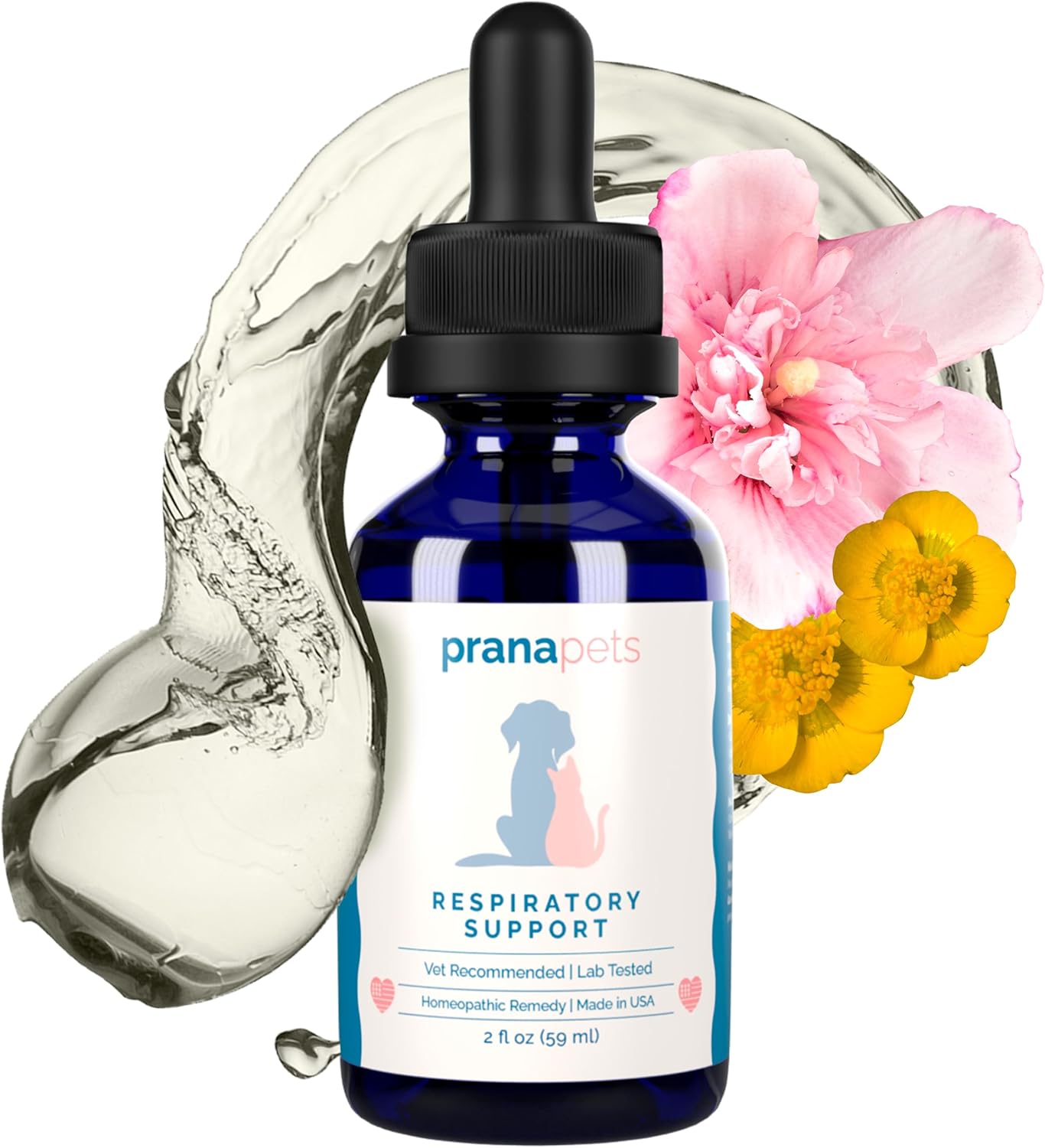 Natural Respiratory Support Supplement for Dogs & Cats | Promotes Healthy Respiratory Function | Helps with Seasonal Allergy Symptoms