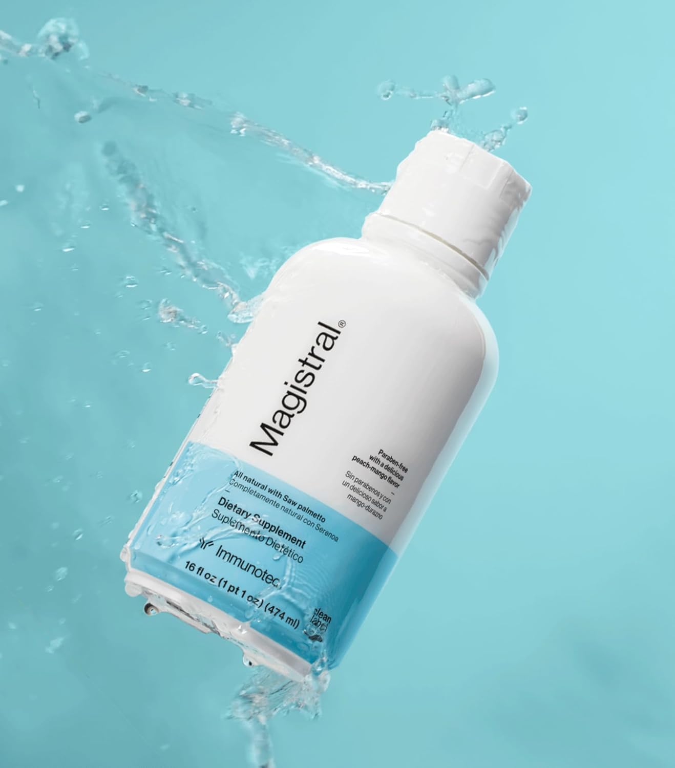 Natural Saw Palmetto Supplement Extract for Men's Prostate Health by Immunotec Magistral