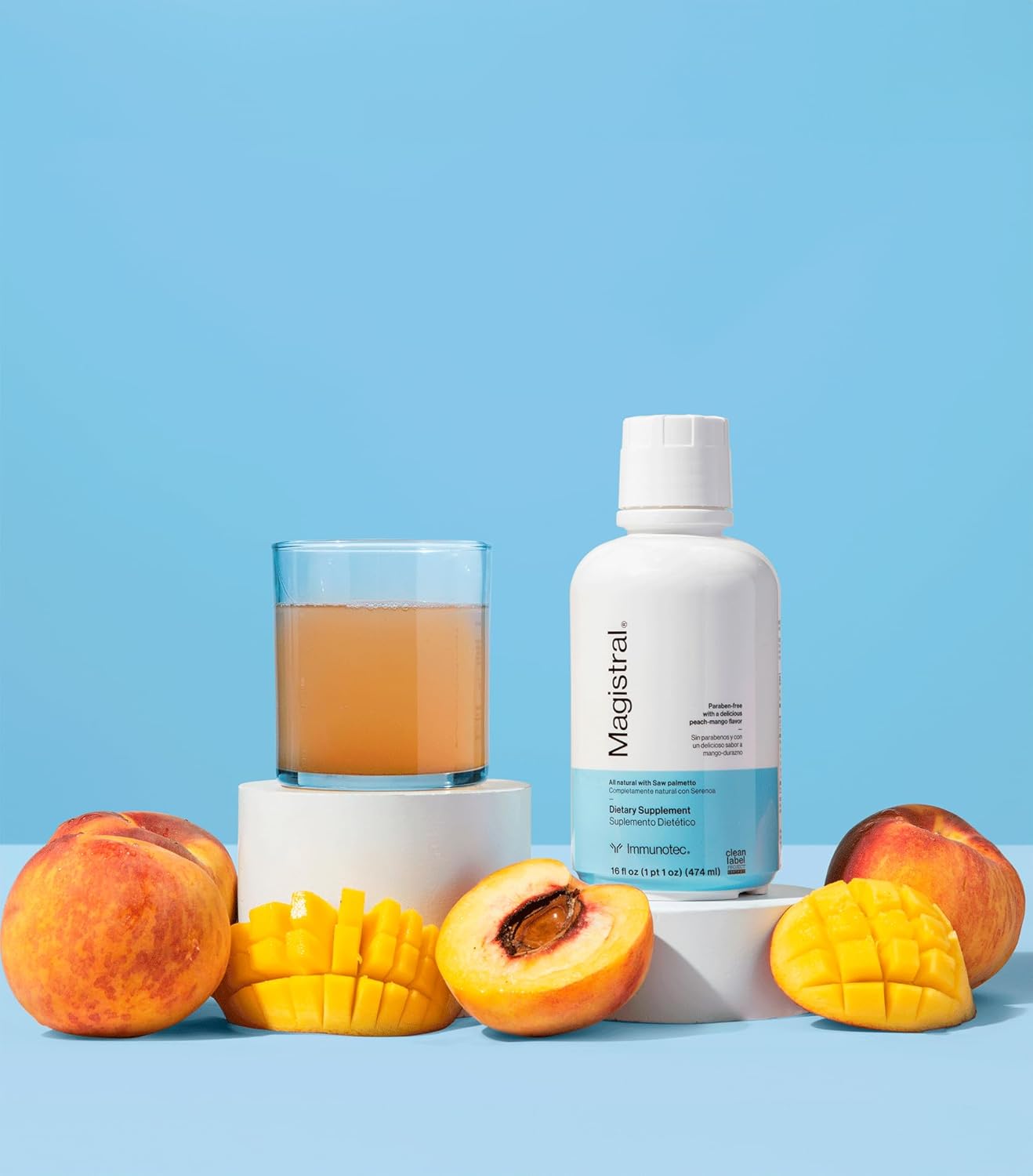 Natural Saw Palmetto Supplement Extract for Men's Prostate Health by Immunotec Magistral