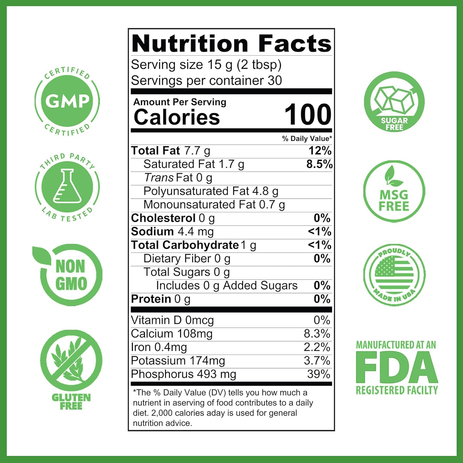 Natural Soy Lecithin Granules Supplement | Phosphatidyl Choline Rich Powder for Lactation & Brain Health, 16 oz