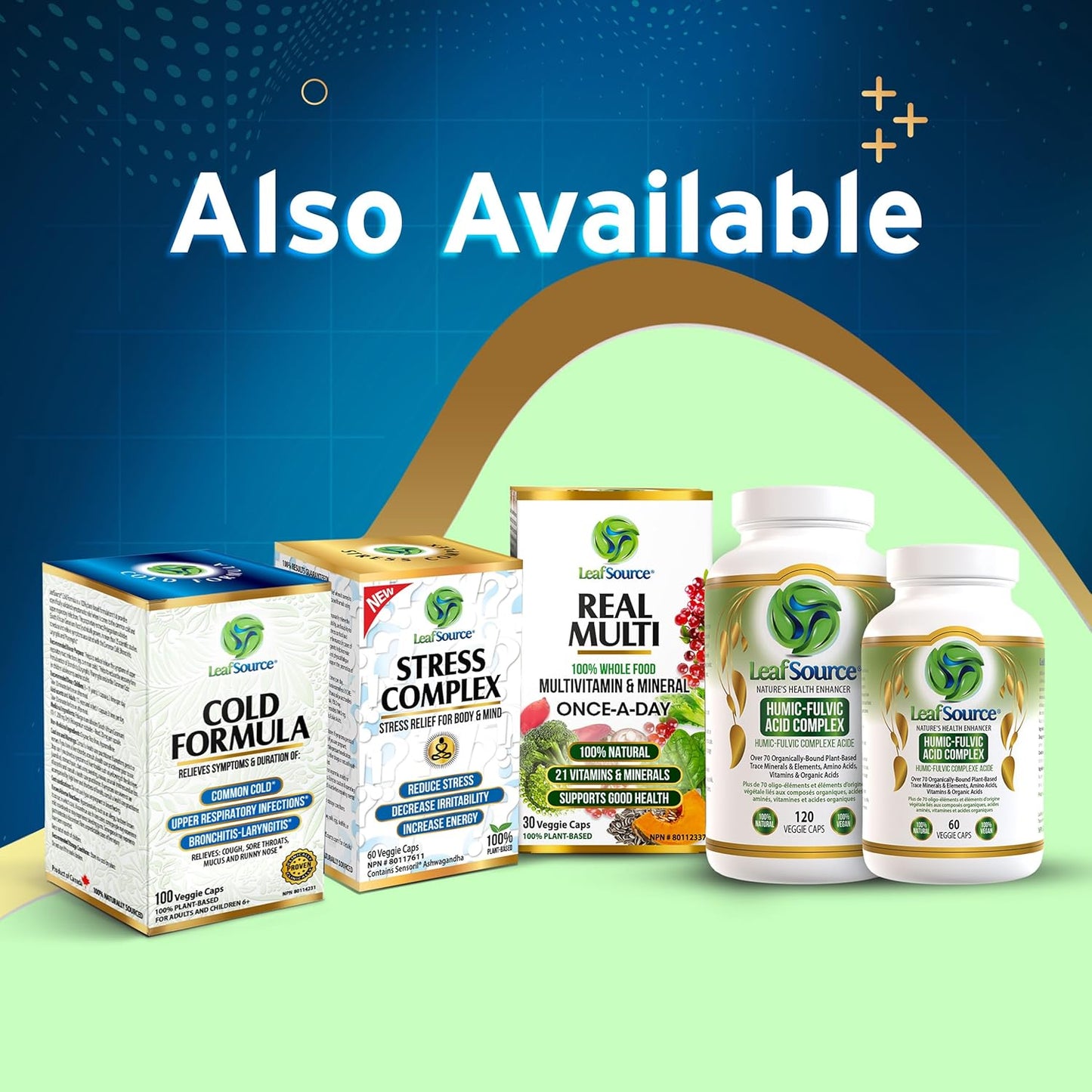 Natural Stress Relief & Energy Boost Capsules with Advanced Ashwagandha Sensirol® - Reduces Irritability, Enhances Focus, Promotes Calm Sleep - 60 Count