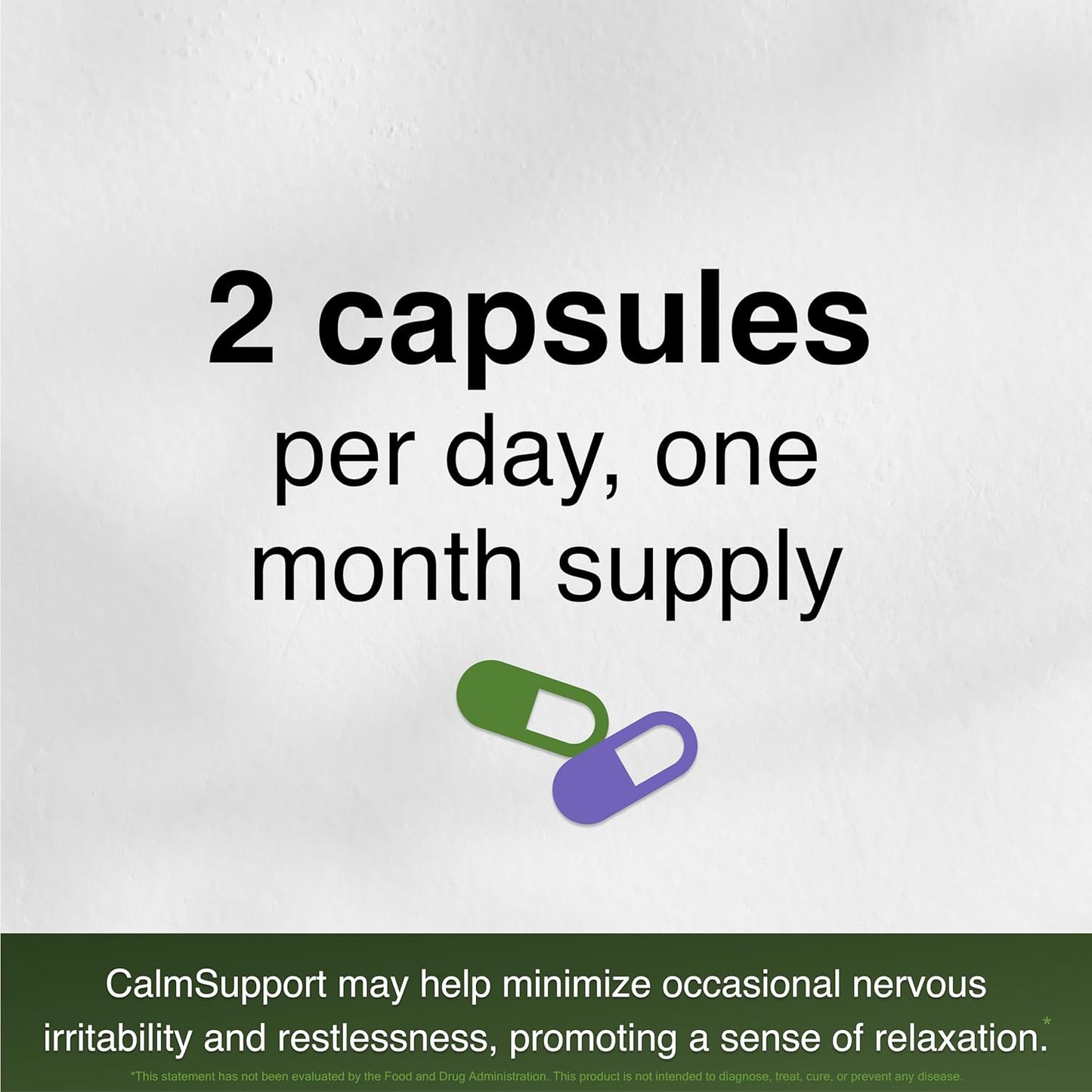 Natural Stress Relief Supplement with Ashwagandha, Passion Flower, and Valerian Root - Calming Support for Relaxation and Anxiety - 13 Vitamins and Minerals for Mental Wellness