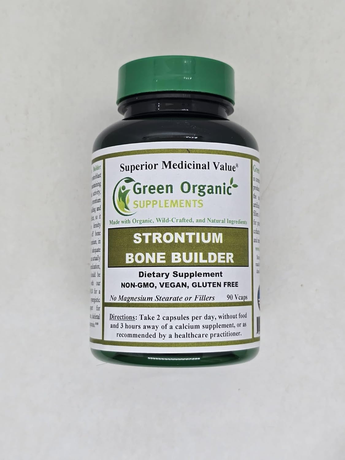 Natural Strontium Bone Building Supplements by Green Organic